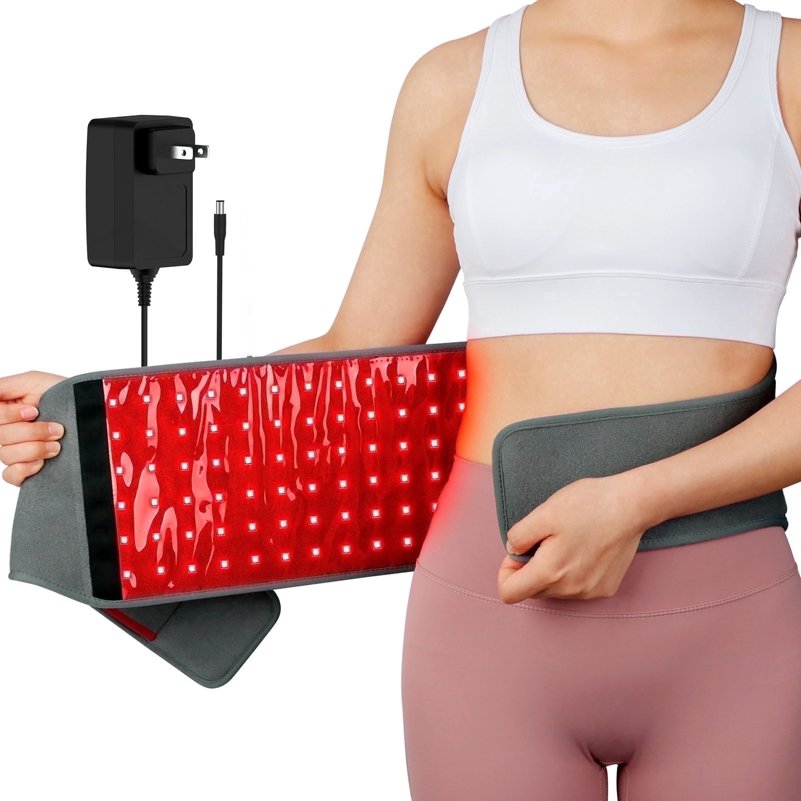 Comfytemp Red Light Therapy Pad for Back and Waist (Red, 50 in x 8 in) 29e53