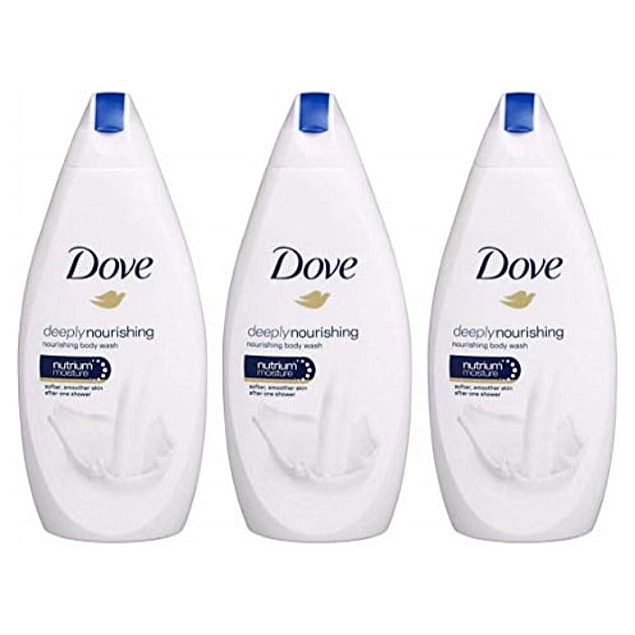 Dove Deeply Nourishing Body Wash, Moisturizing Skin Cleanser (16.9 fl oz, Pack of 3) xf8wl
