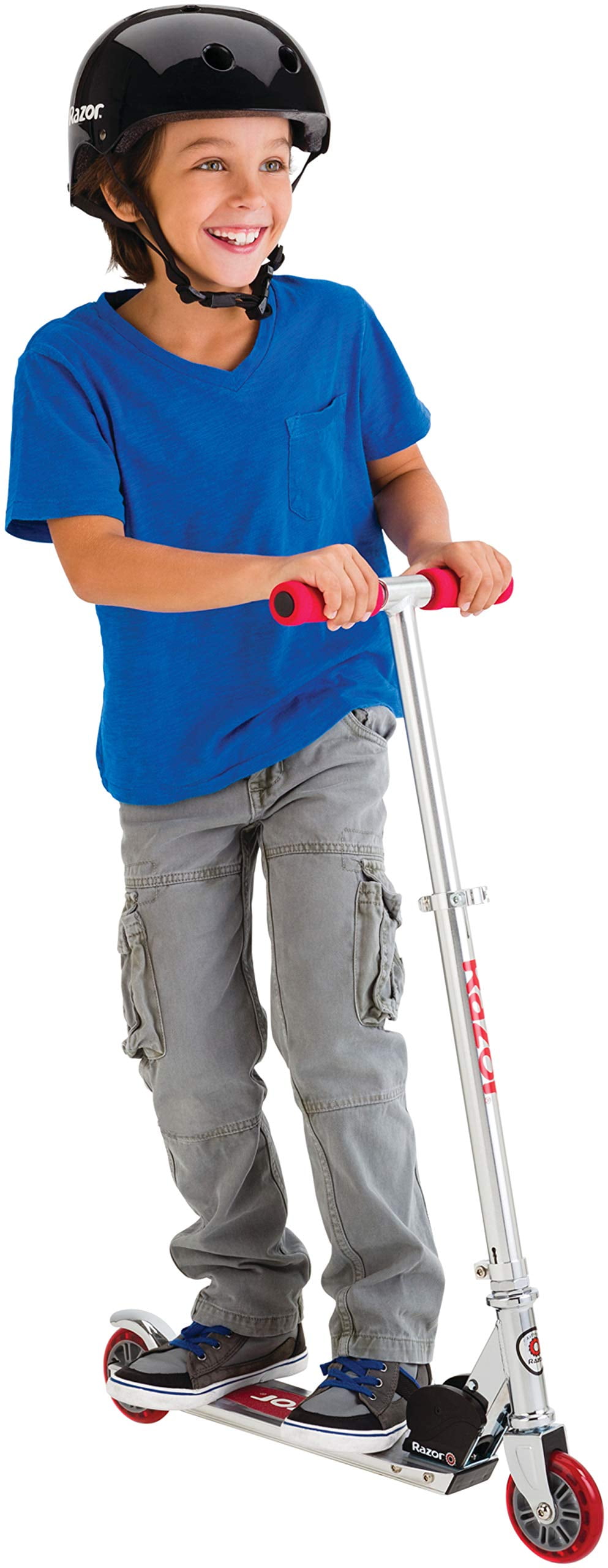 Razor A Kick Scooter Lightweight Foldable Design (Red, One Size) ze2q8