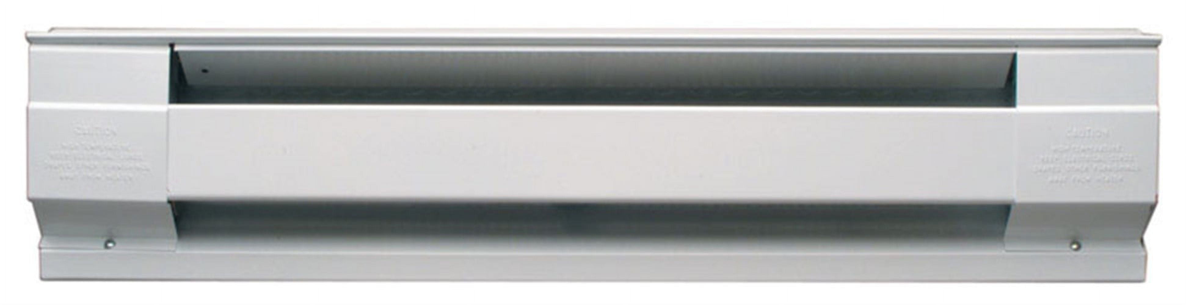 Cadet 2F500-1W Electric Convection Baseboard Heater, Energy Efficient Supplemental Heating (White, 30 in) l7a5e