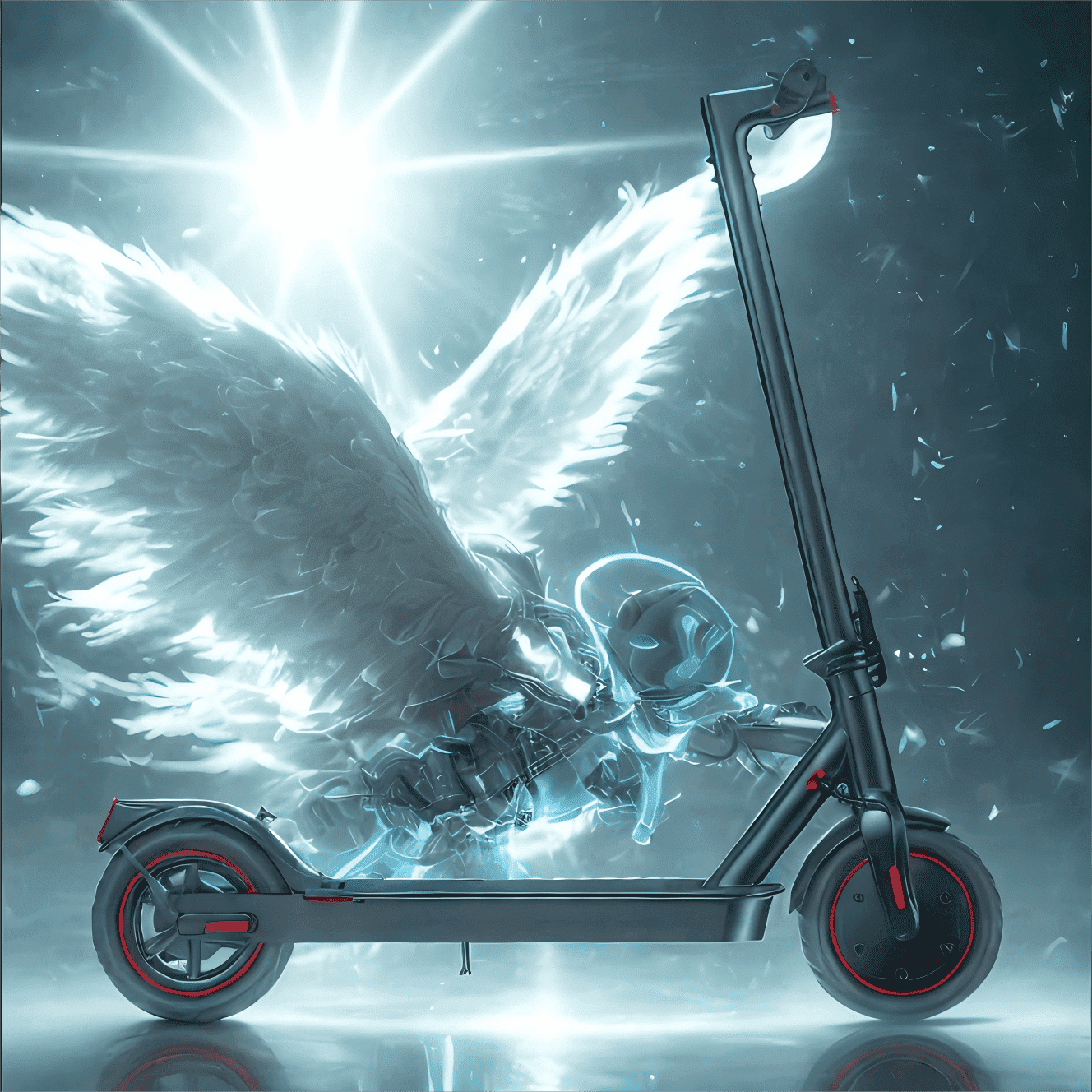 iScooter Electric Scooter for Adults and Teens, 350W Motor, 21 MPH Top Speed, 21 Mile Range, Foldable Commuter E-Scooter (Black, 8.5 in Tires) 2nuhy