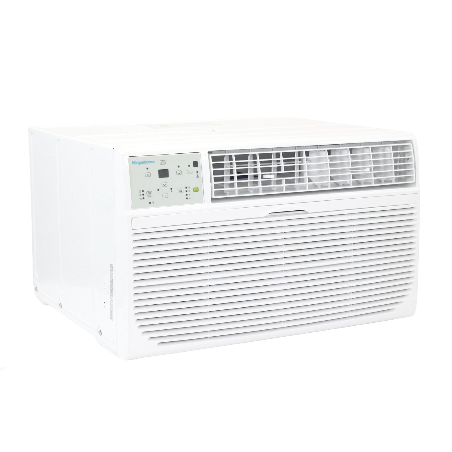 Keystone 12,000 BTU Through-the-Wall Air Conditioner with Remote Control (White, 550 sq. ft.) vuydk