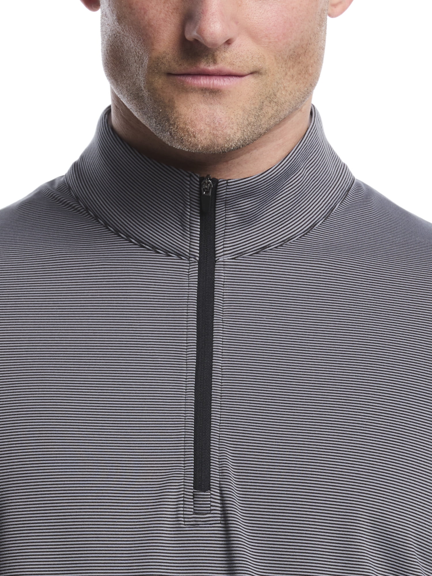 Ben Hogan Men's Performance Long Sleeve Golf Mock Neck 1/4 Zip Sweater (Black, Small) b9cou