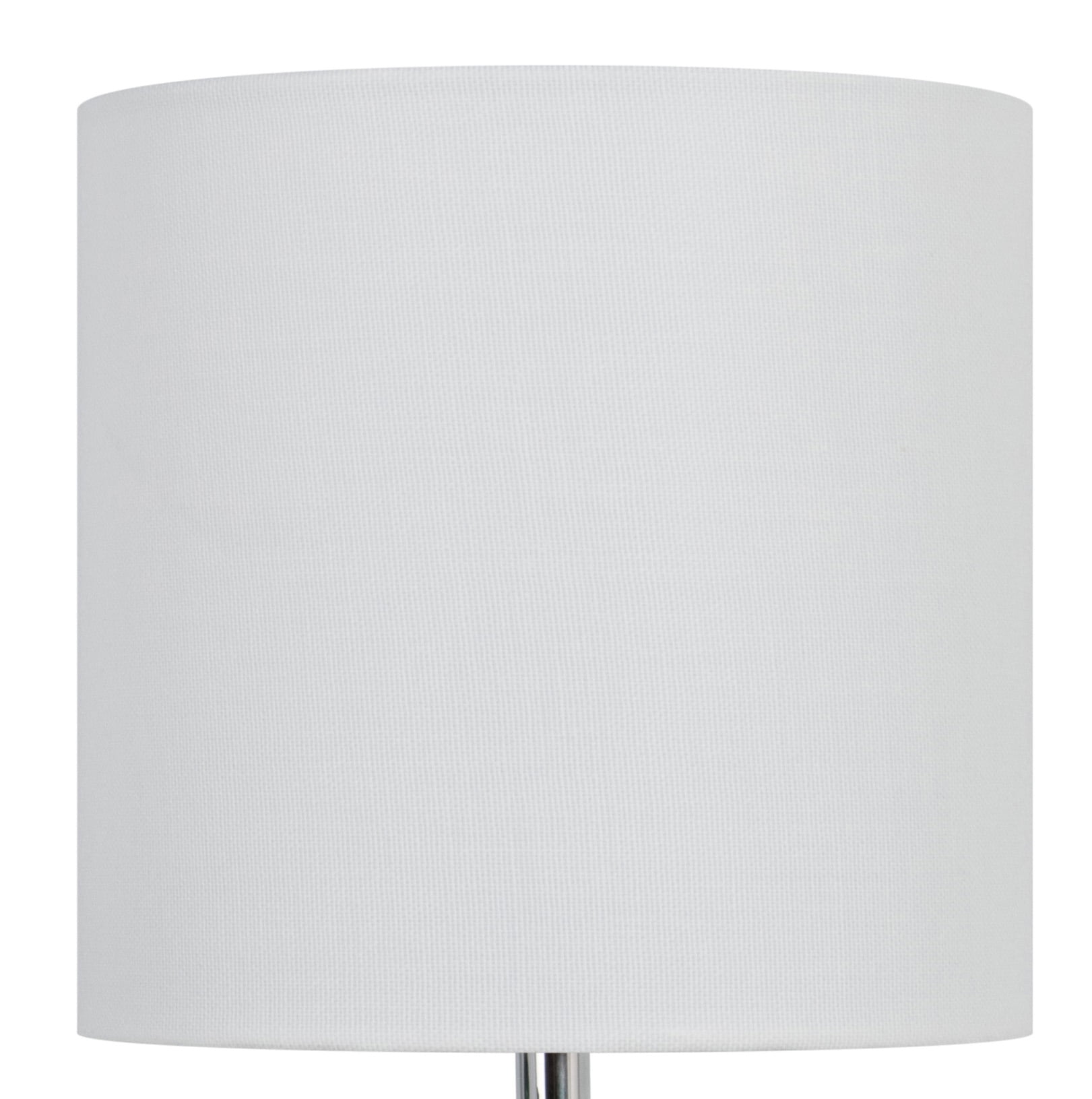 Mainstays Glass Table Lamp with Linen Shade, Modern Decorative Lighting (Green, 12.75 in) fstee