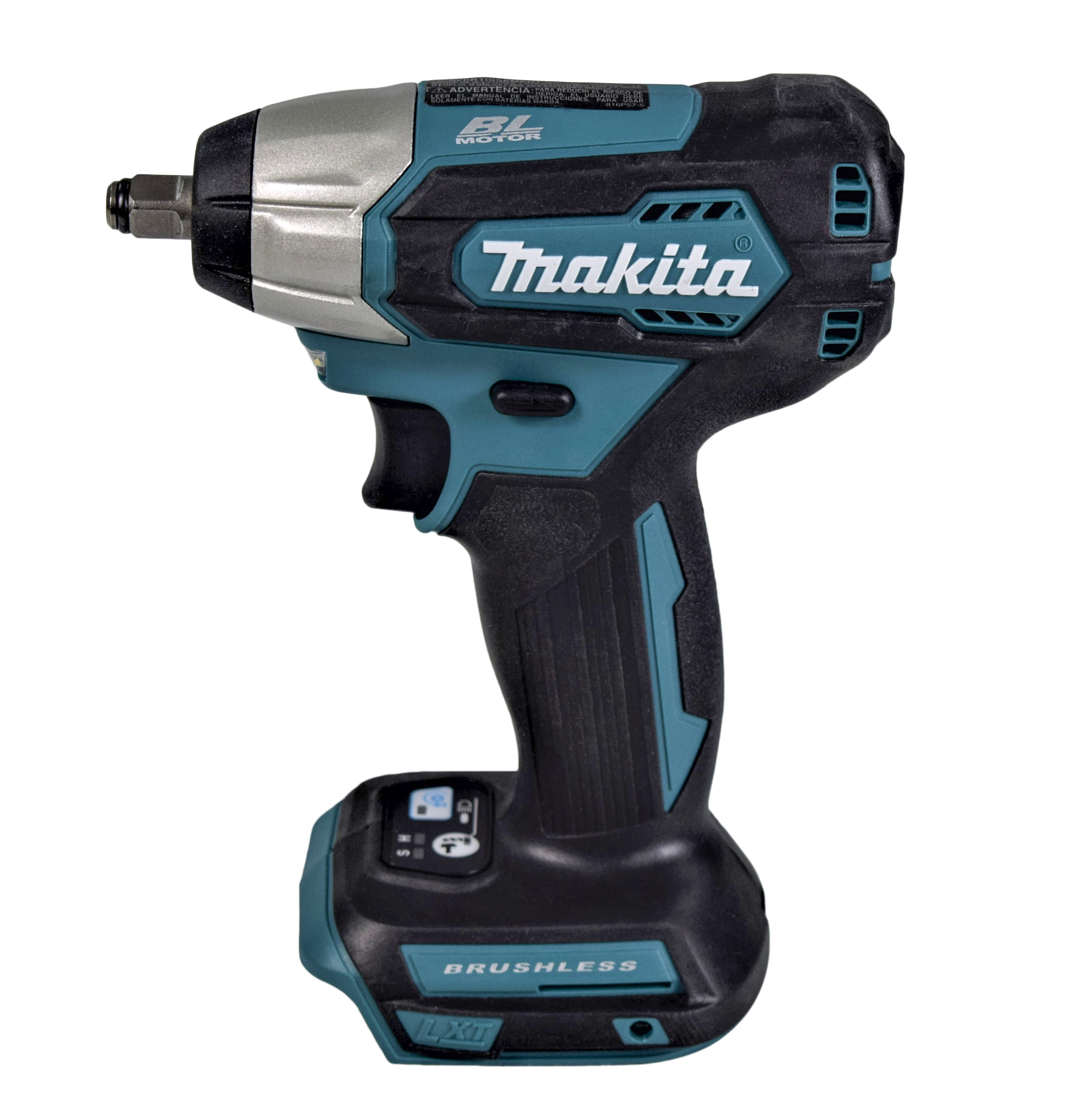 Makita 18V LXT Brushless Cordless 3/8 in. Square Drive Impact Wrench (Black, 5.625 in.) bhgin