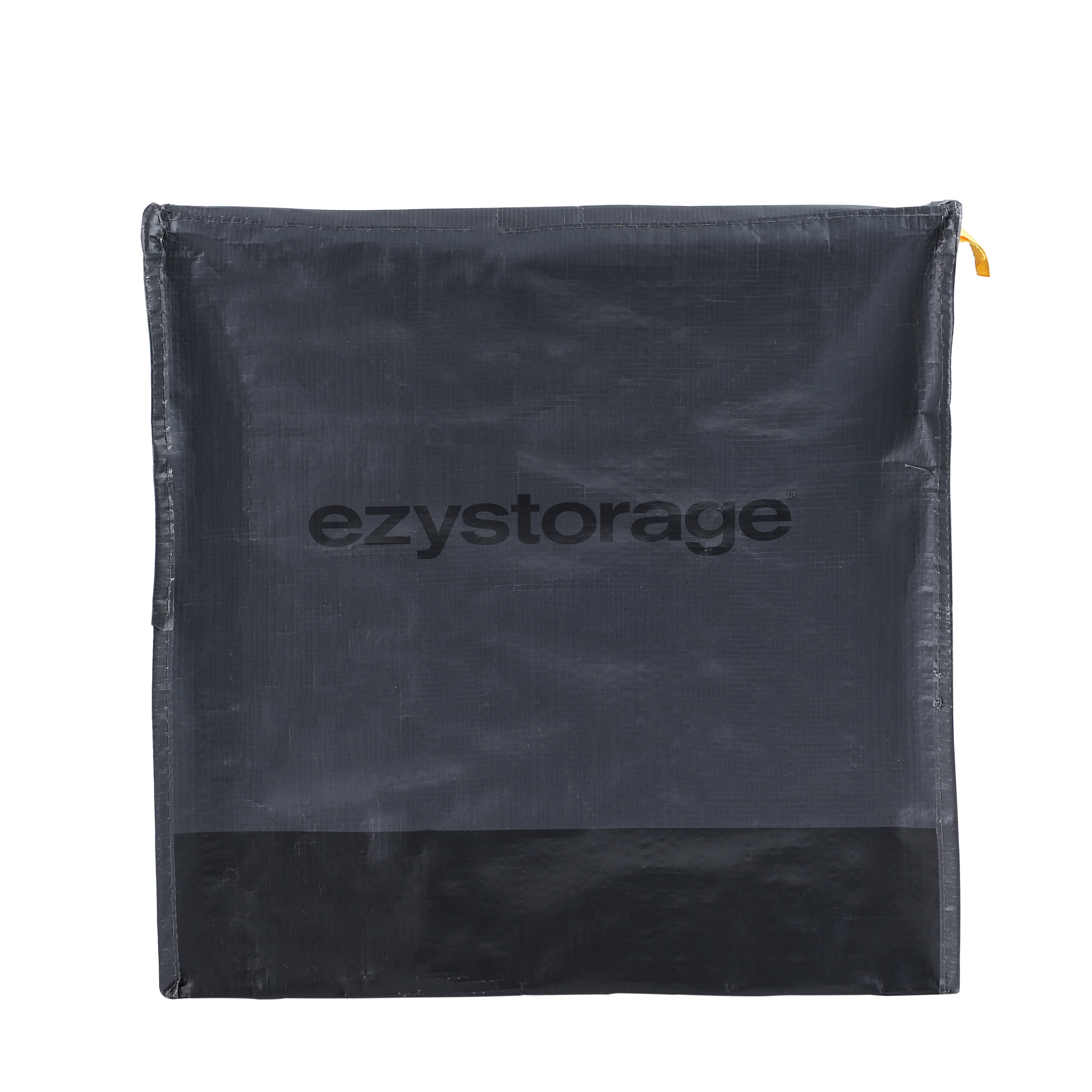 Ezy Storage Heavy-Duty Collapsible Utility Storage Bag with Reinforced Handles (Black, 12.4 Gallon) ex7zc