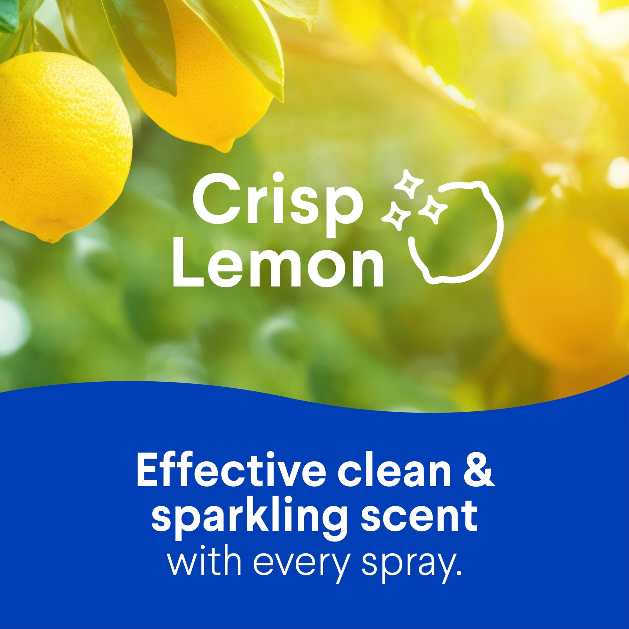 Clorox Disinfecting All Purpose Cleaner, Bleach-Free Formula, Crisp Lemon (9 Pack, 32 fl oz) j8xdm