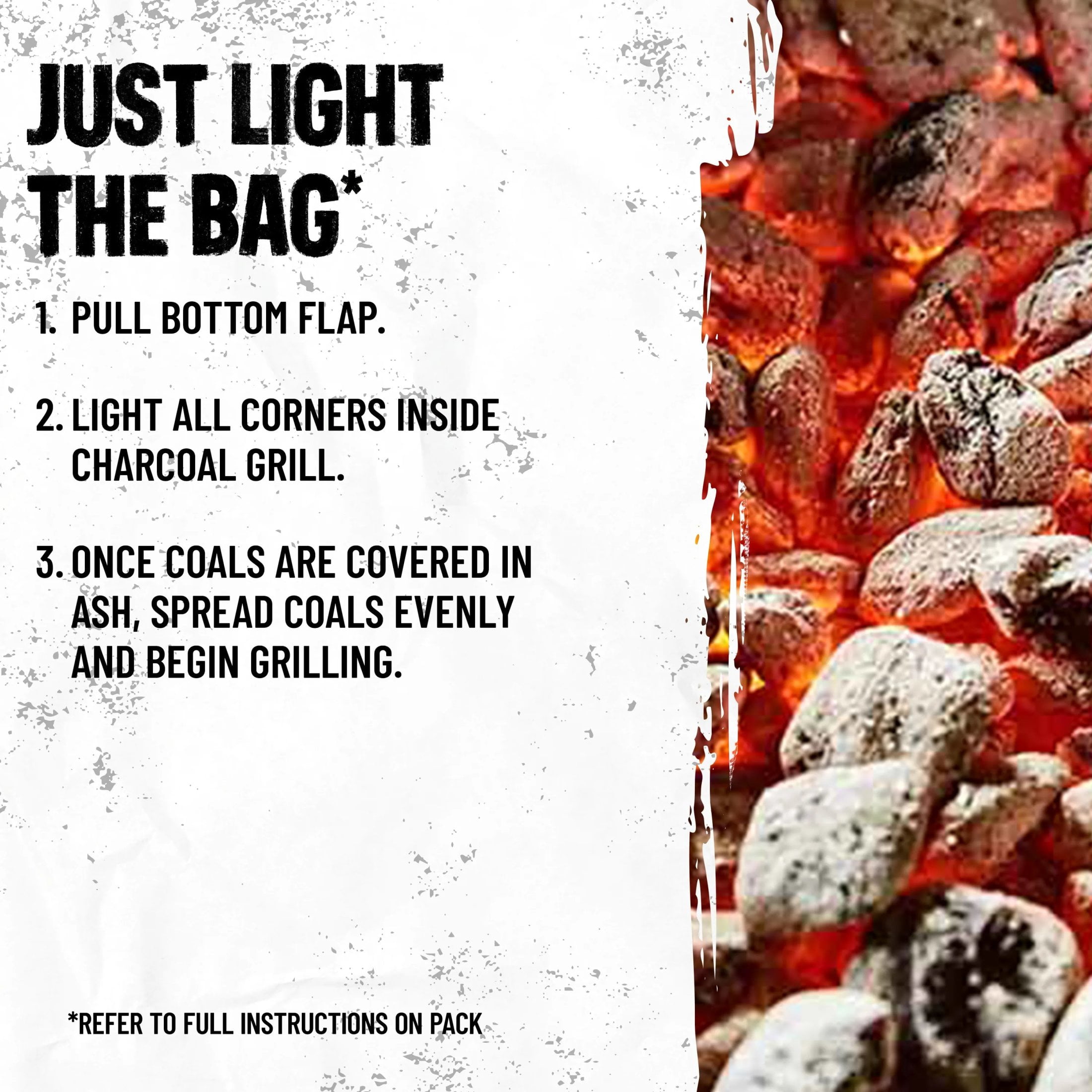 Kingsford Easy Light Charcoal Briquettes for Outdoor Grilling (4 lb) l127i