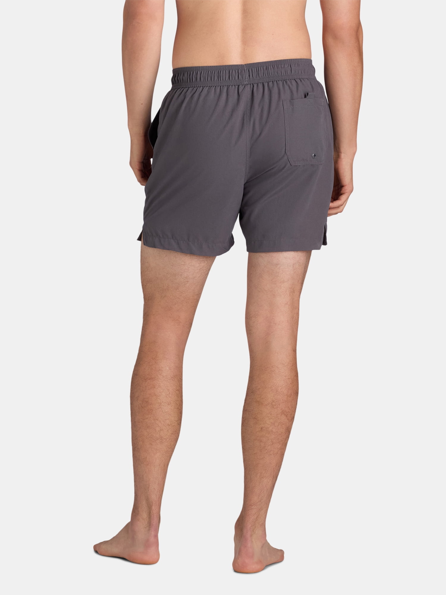 George Men's Swim Trunks Quick-Dry Board Shorts with Mesh Lining (Black, S-3XL) 5qucl
