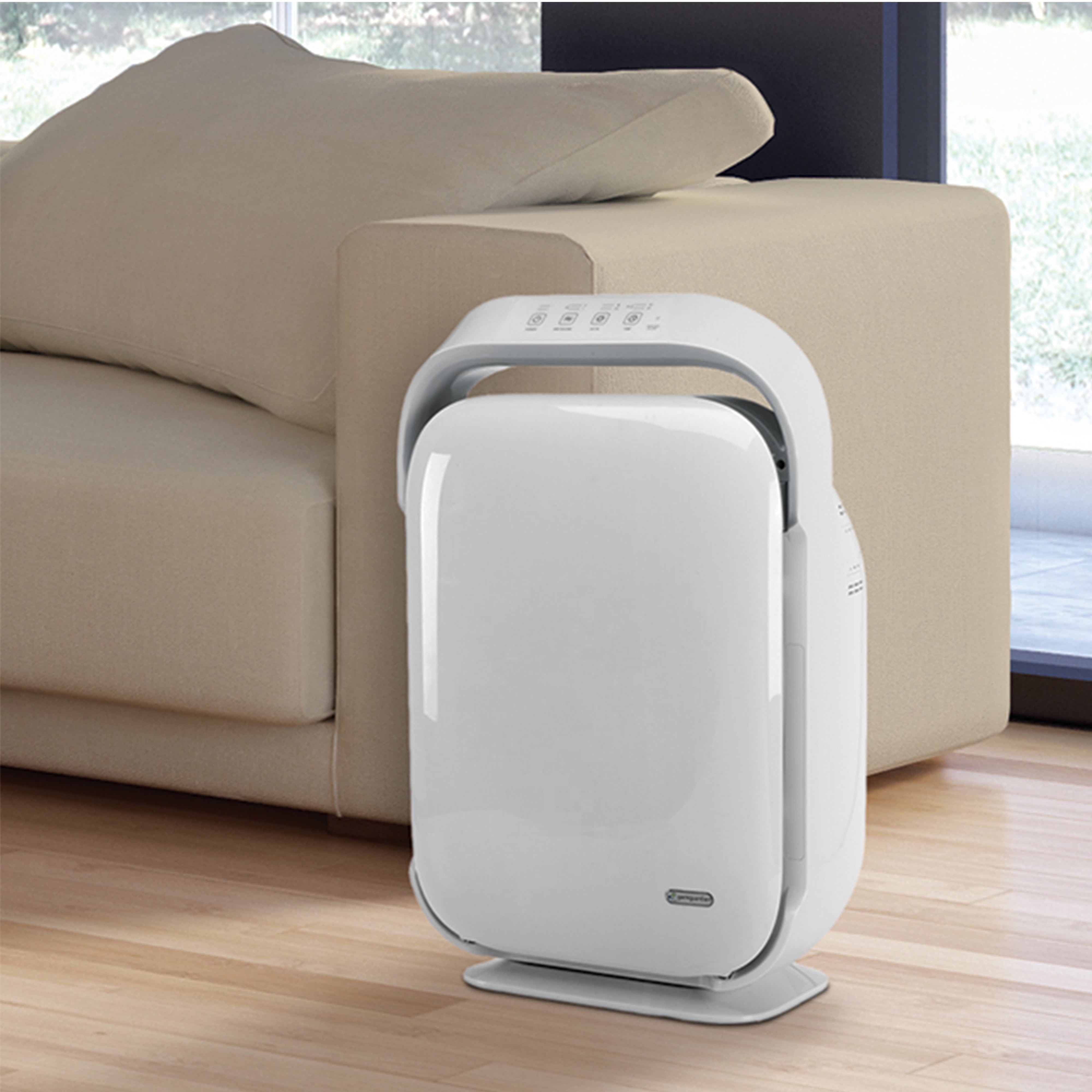 GermGuardian Air Purifier with True HEPA Filter and UV-C Light for Large Rooms (White, 1620 sq. ft.) mfeeh