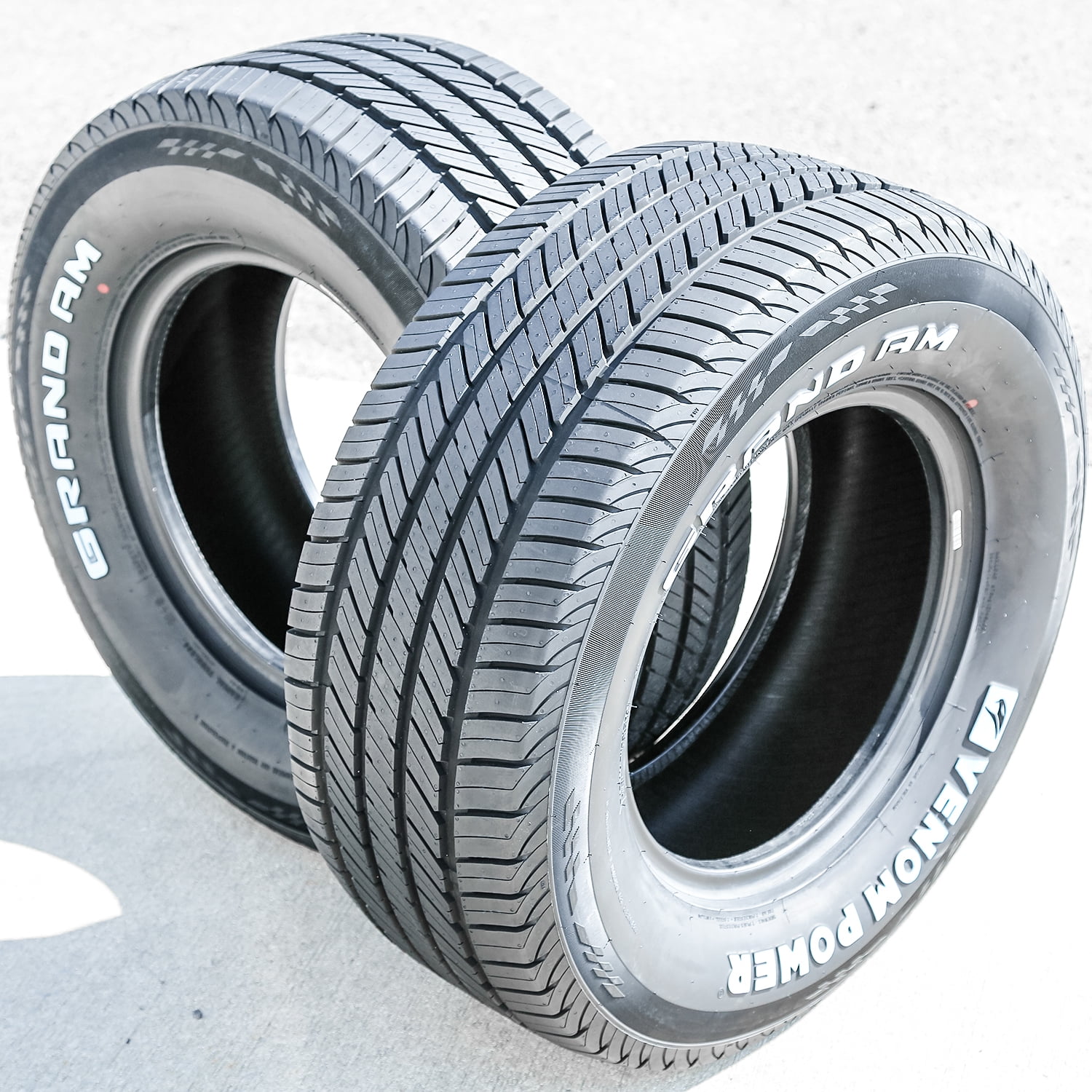 Venom Power Grand AM All Season Tire (255/70R15, XL Load Range) bzukt