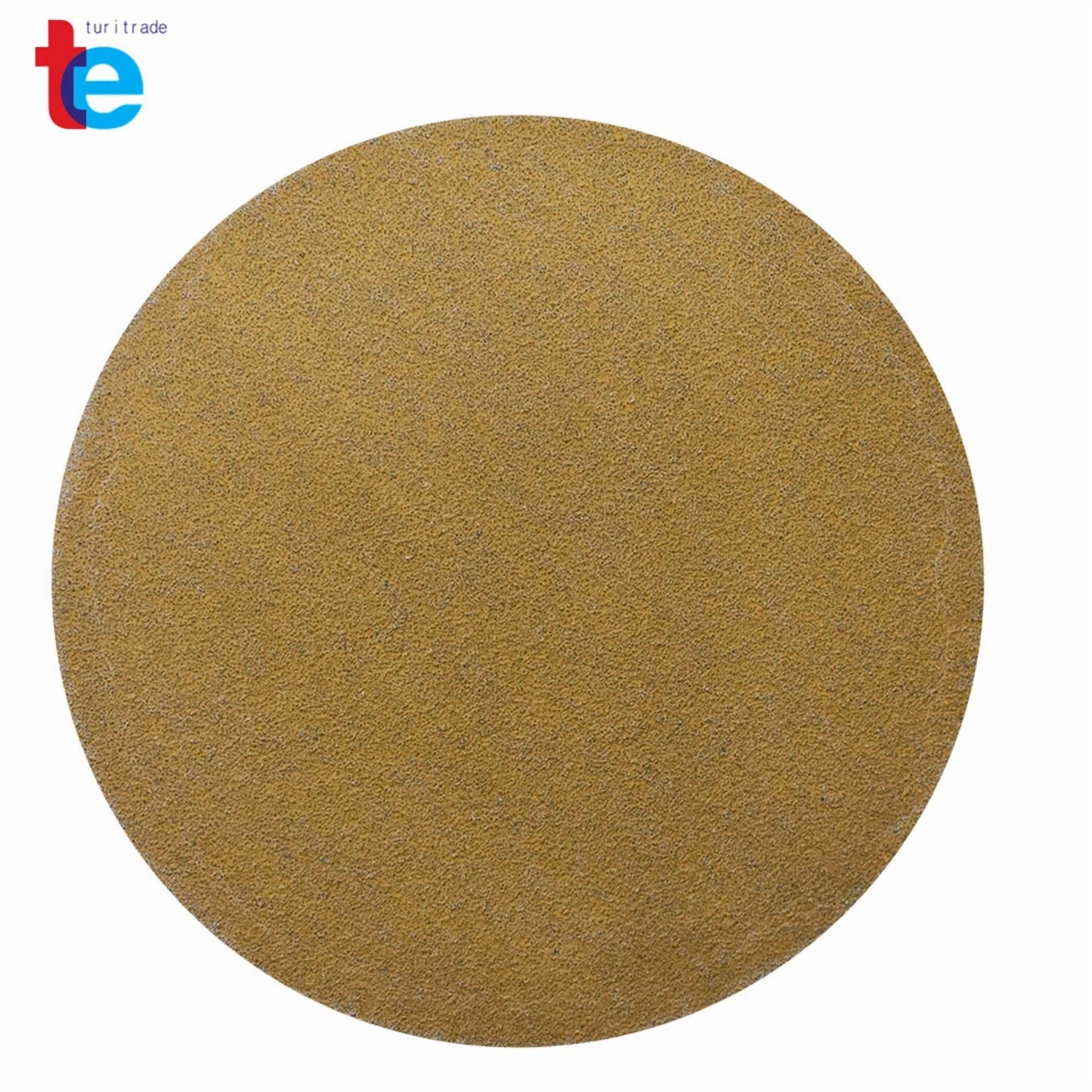 YANI Hook and Loop Sanding Discs 320 Grit No-Hole Abrasive Pads (6 in, 100 Pack) 0145c