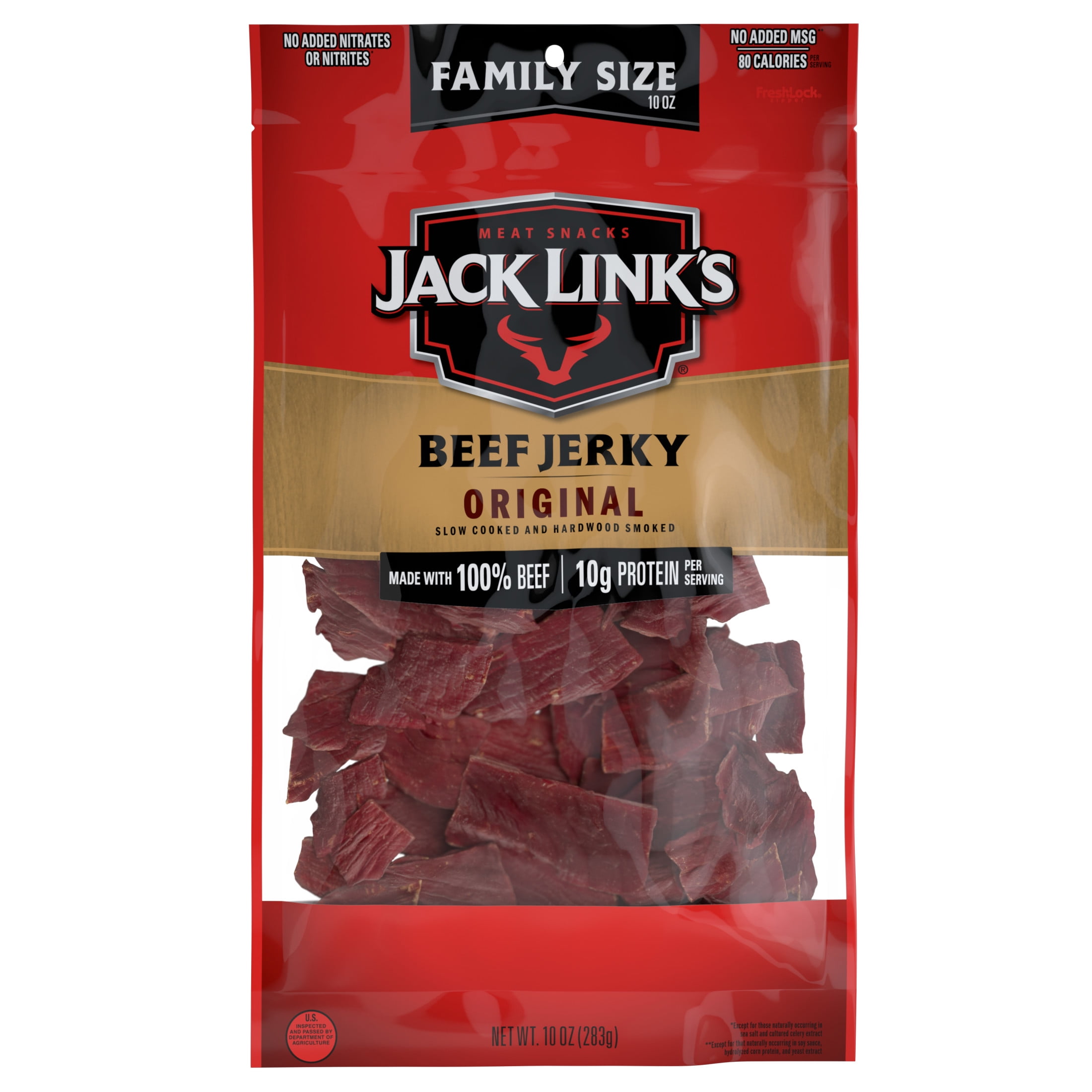Jack Link’s Original Beef Jerky, High Protein Savory Snack (10 oz) ty74f