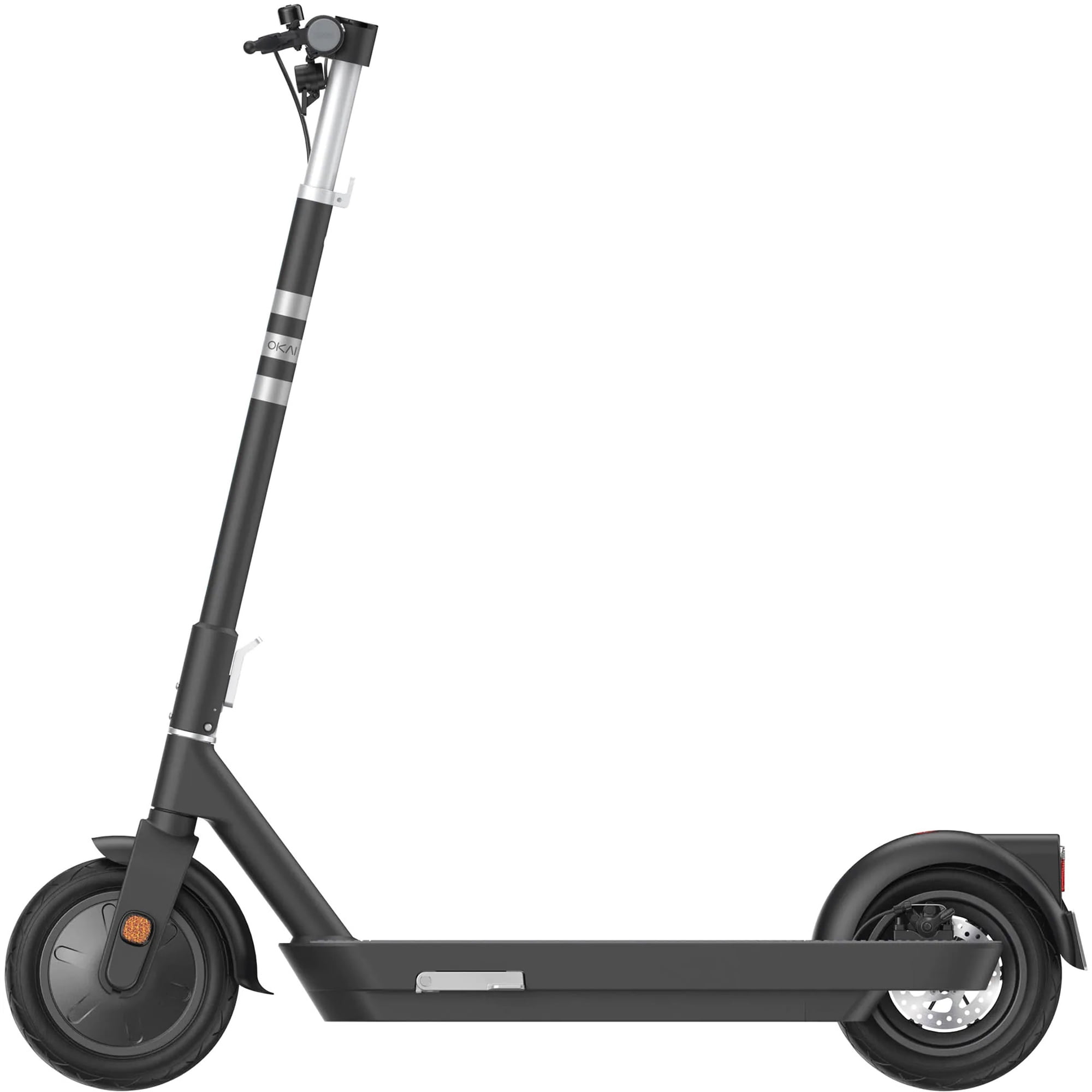 OKAI Neon Pro Foldable Electric Scooter, Long-Range Commuter with Customizable LED Lighting (Black) ackcq