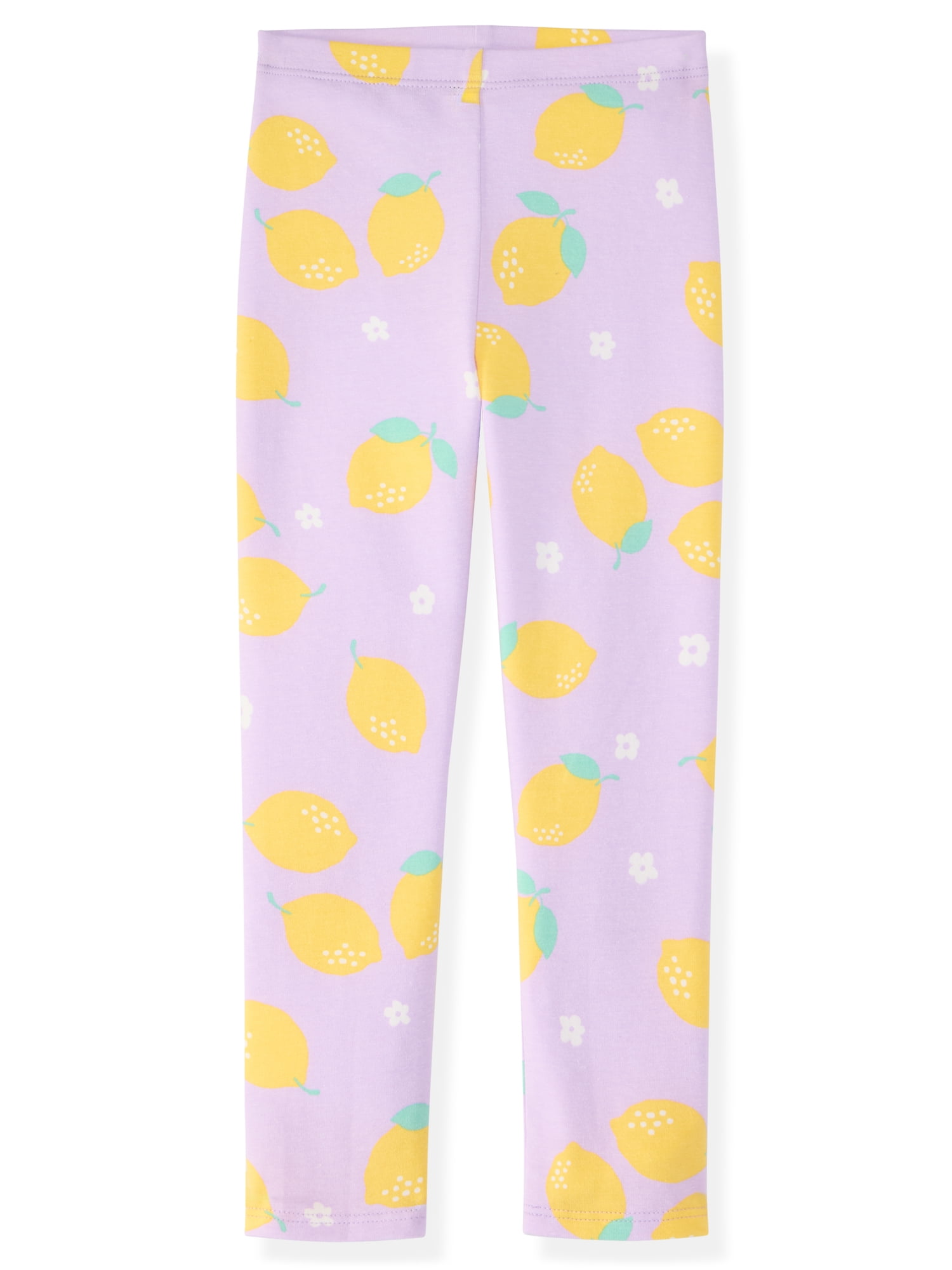Garanimals Baby and Toddler Girl Cotton Ribbed Pull-on Leggings (Grey, 0M-6T) csm8x