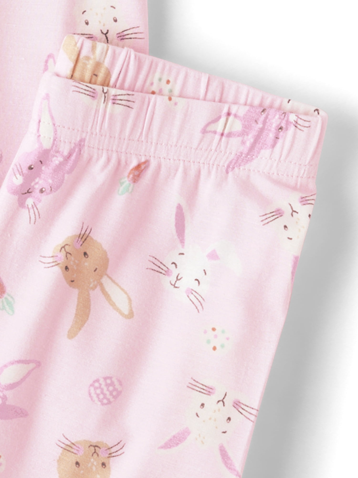 The Children's Place Girls Short Sleeve Easter Print Snug Fit Pajama Set (Multi, 4-16) nhamt
