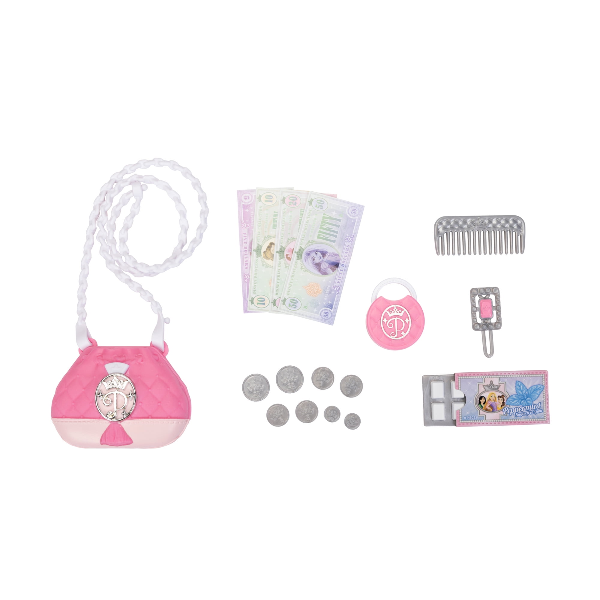 Disney Princess Style Collection Chic Petites Fashion Accessory Set (Multi-color, 9 Piece Set) c6yzd