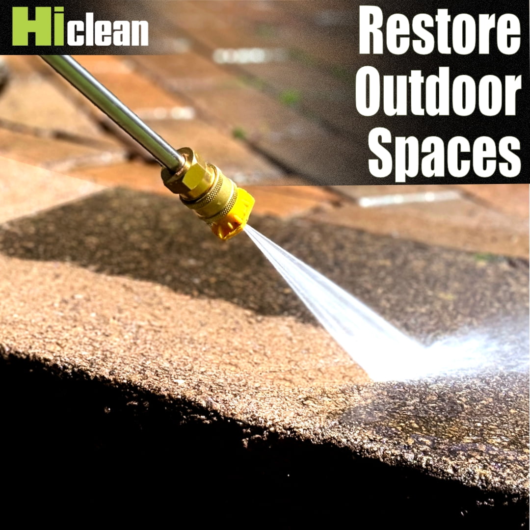Hiclean Electric Pressure Washer, 2100 PSI Compact Power Washer for Car Detailing and Outdoor Cleaning (25 ft Hose) 27wpc