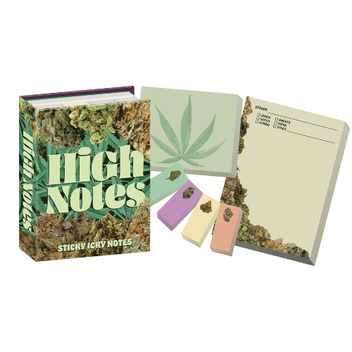 The Unemployed Philosophers Guild High Notes Sticky Notes (Assorted, 1 Pack) g2njp