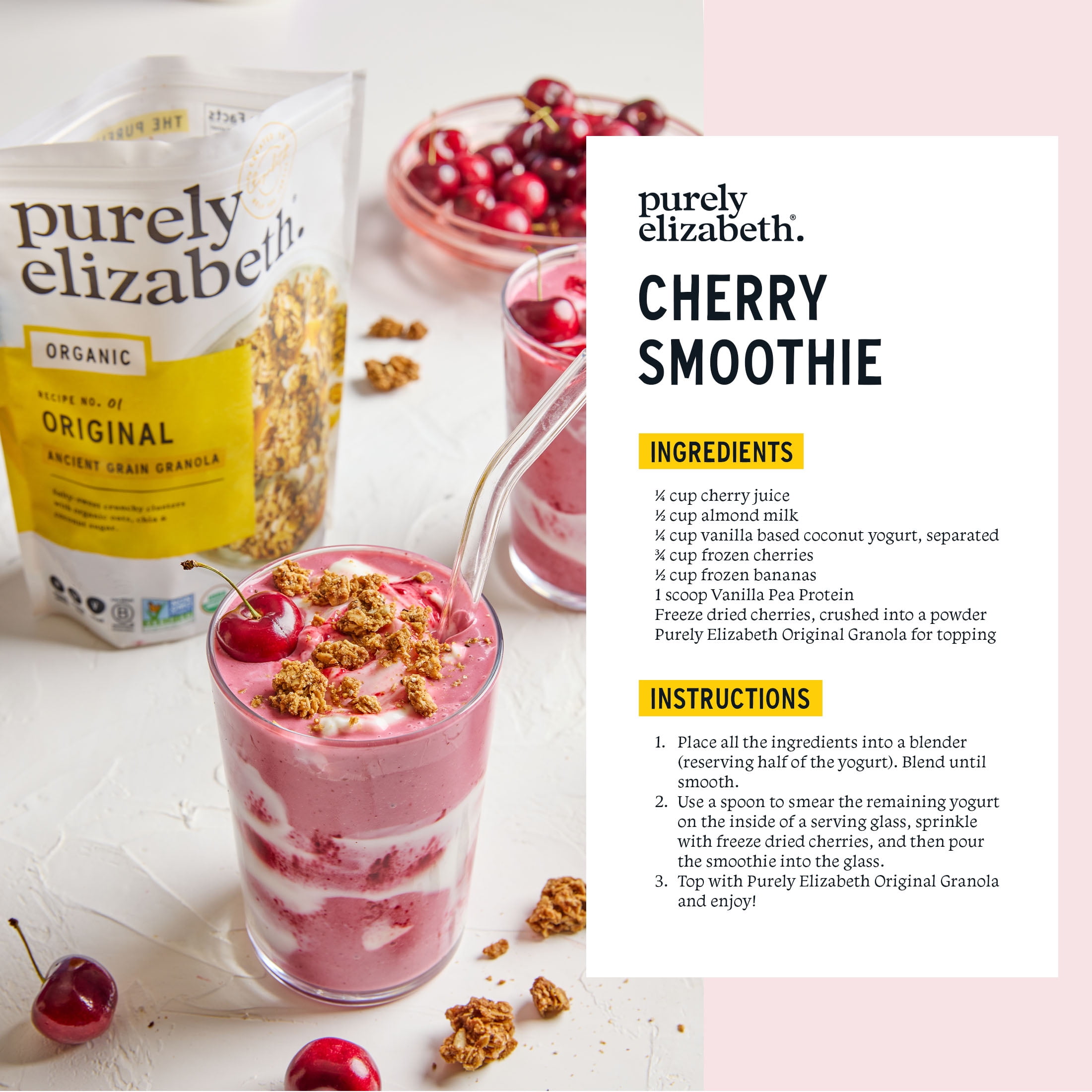 Purely Elizabeth Organic Ancient Grain Granola, Original (10 oz) snlt8
