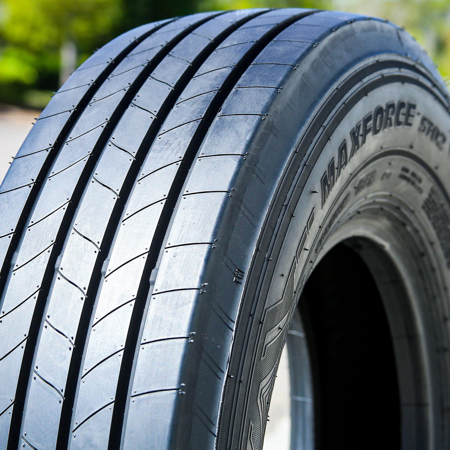 Tourador MaxForce ST02 All Steel Trailer Tire (ST225/75R15, 14 Ply, Load Range G) 6amgb