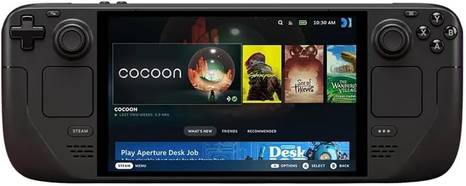 Valve Steam Deck Handheld Gaming Console (2TB SSD, 16GB RAM, OLED Display, Accessory Bundle) 2x8n3