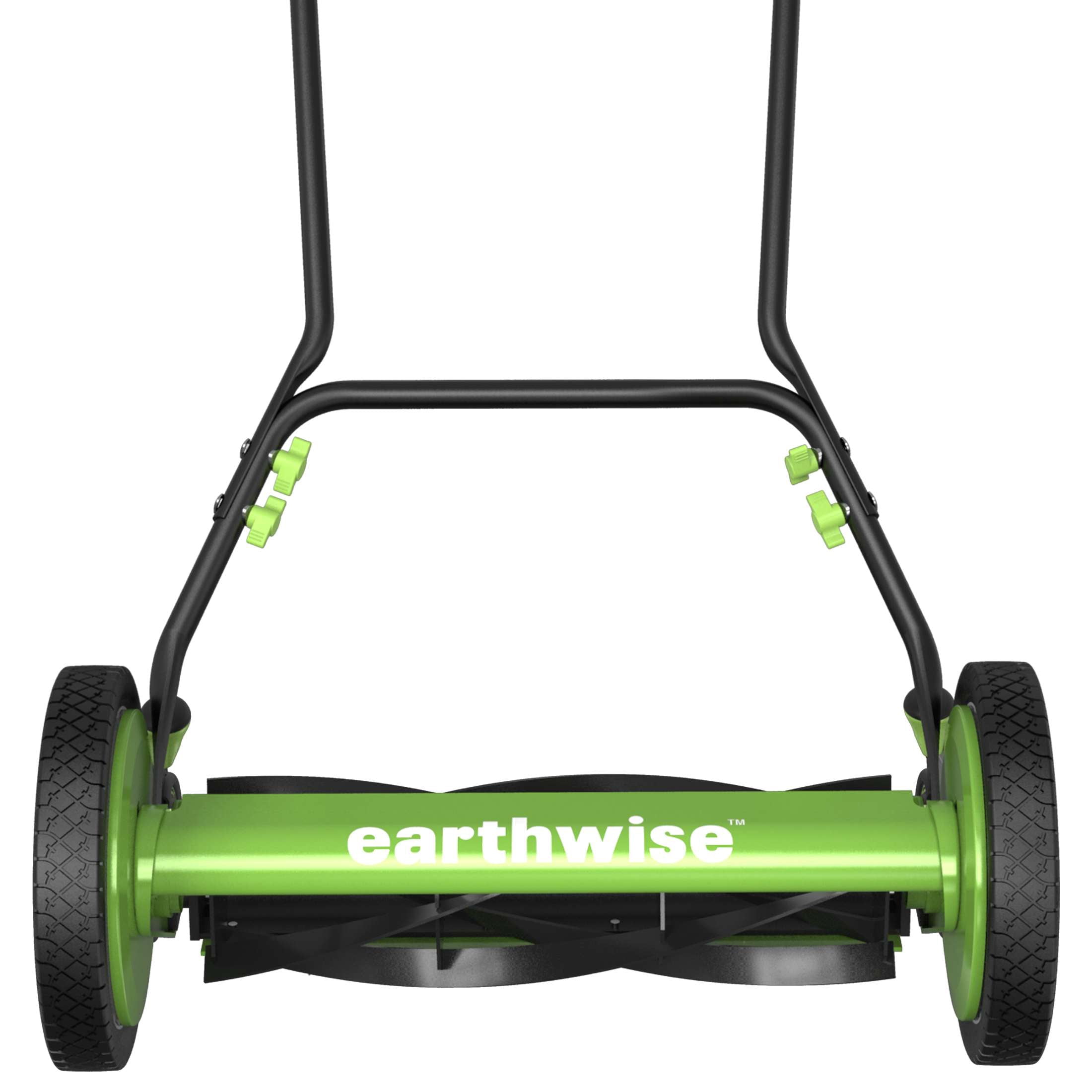 EarthWise 16 in 5-Blade Push Reel Mower (Grey, 16 in) stsvq
