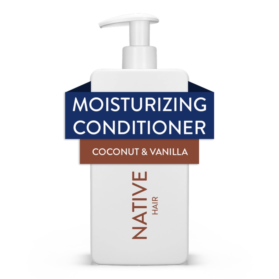 Native Moisturizing Conditioner, Coconut and Vanilla Scent, Hydrating Formula for Shiny Hair (16.5 fl oz) qcmyu