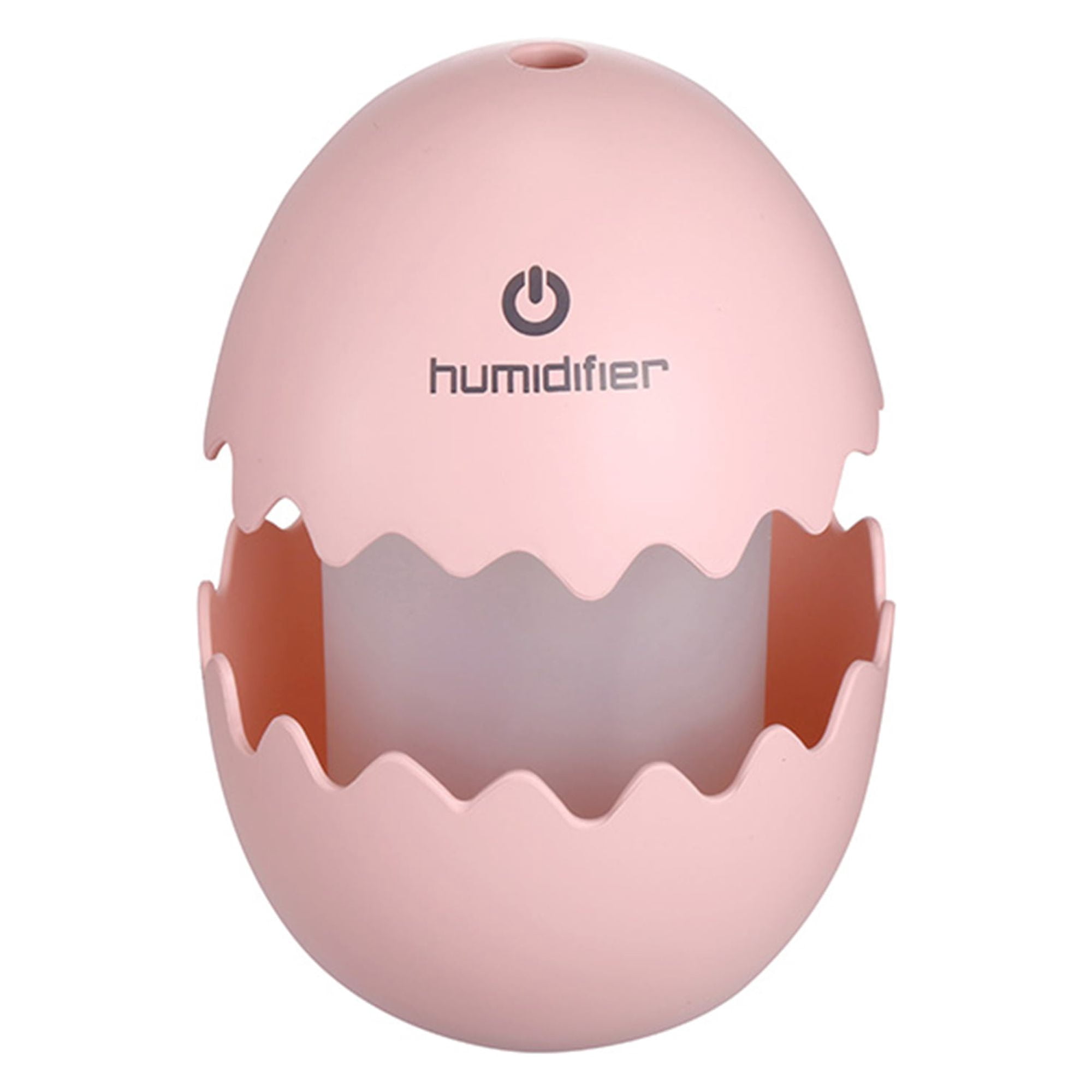 Innerest Portable Mini Cool Mist Humidifier with LED Night Light for Office Desk and Bedroom (Pink, 10 fl oz) zqpzu