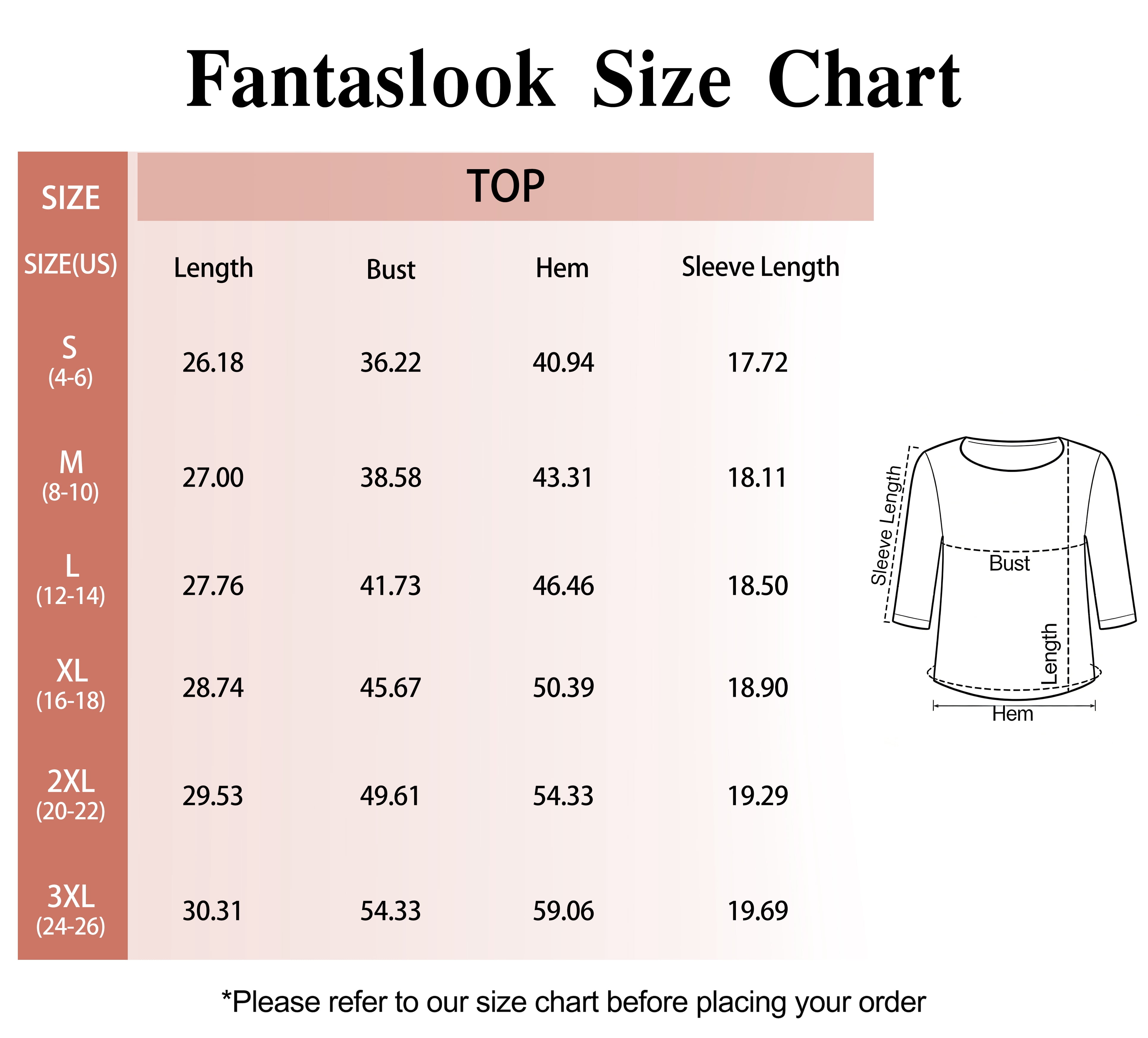 Fantaslook Womens V Neck Henley Blouse 3/4 Sleeve Dressy Casual Top (White, L) gyauw