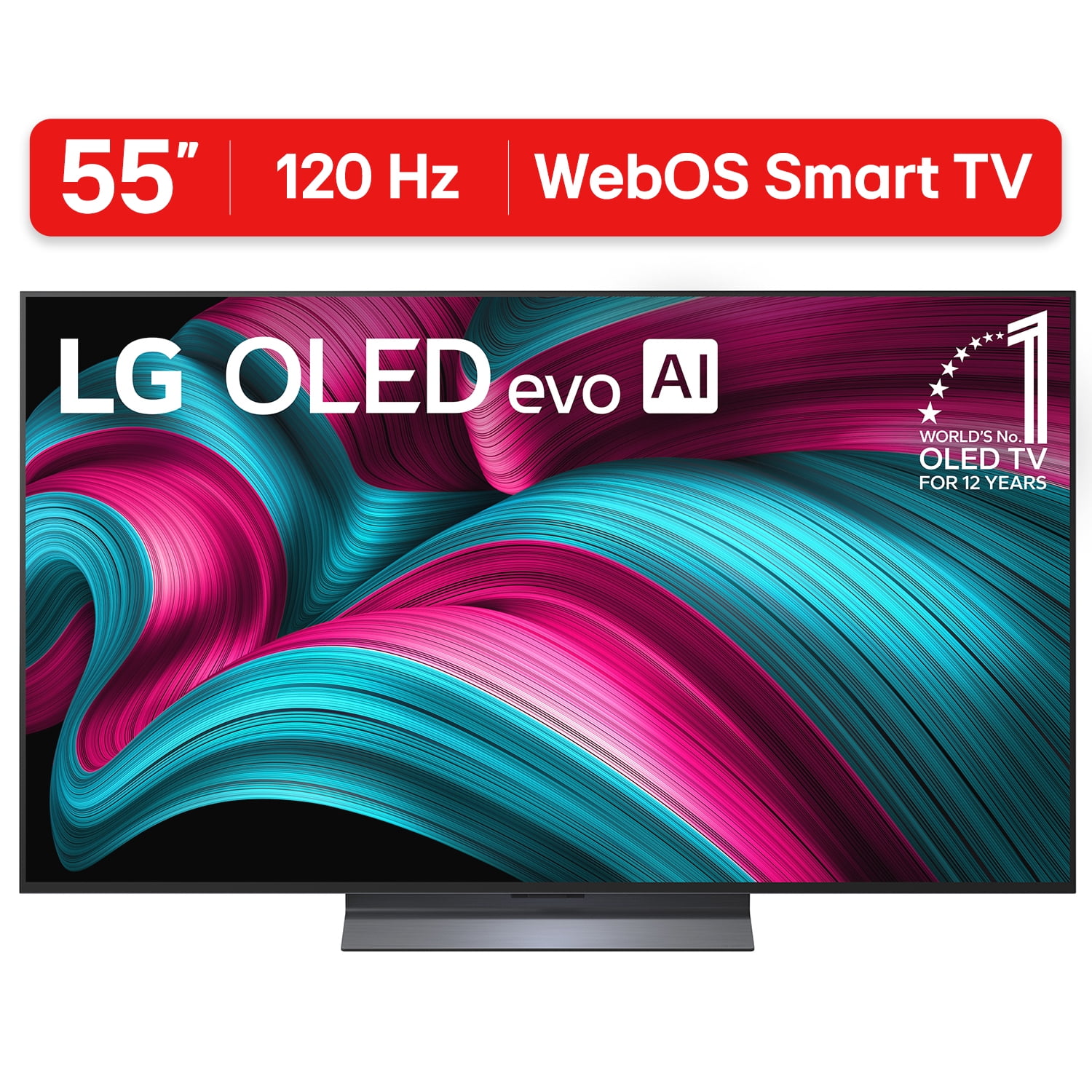 LG C5 Series 55-inch 4K UHD OLED evo AI Smart TV (55 in) 4t0jl