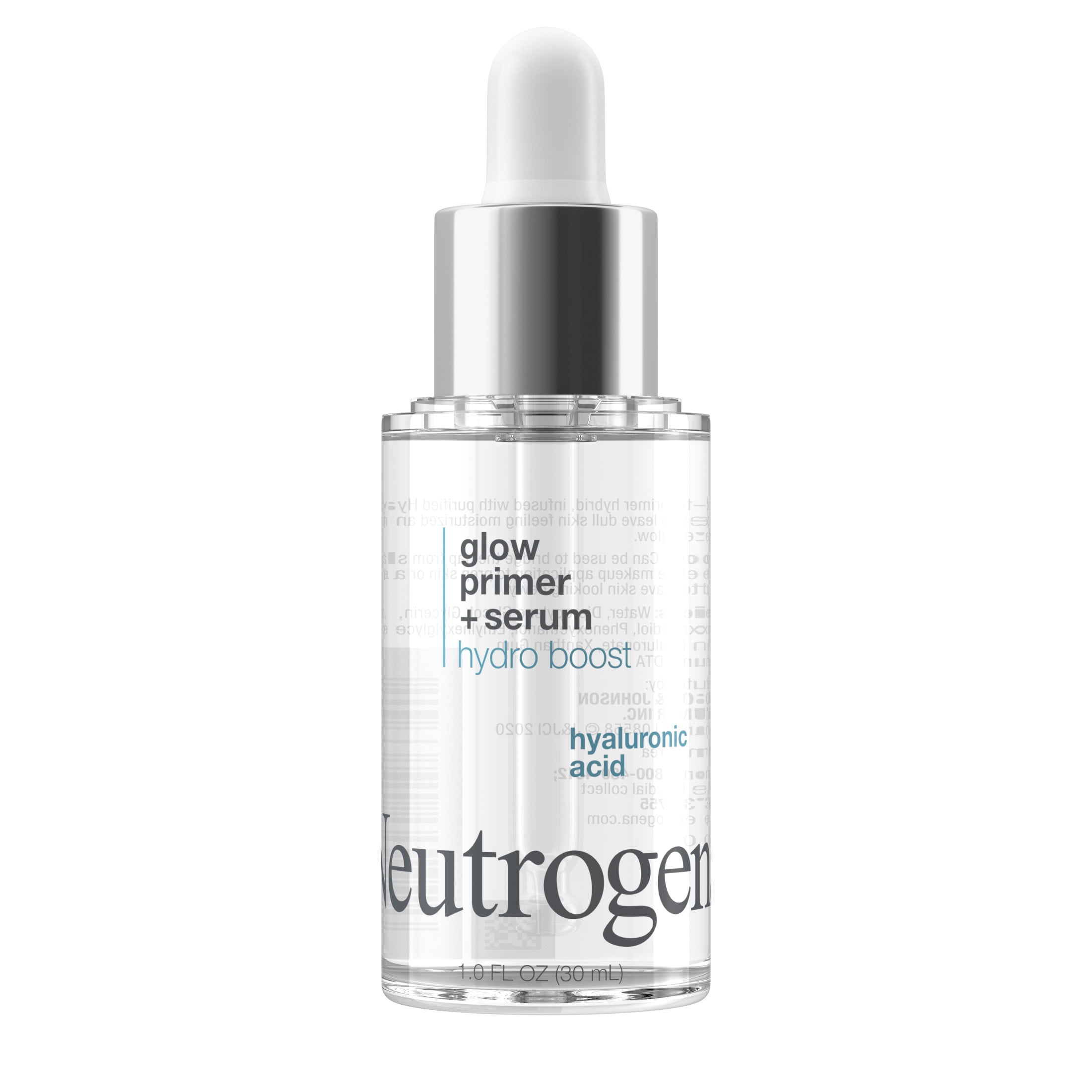 Neutrogena Hydro Boost Glow Booster Primer & Serum, Hydrating Face Makeup Base (1.0 fl oz) onvl3