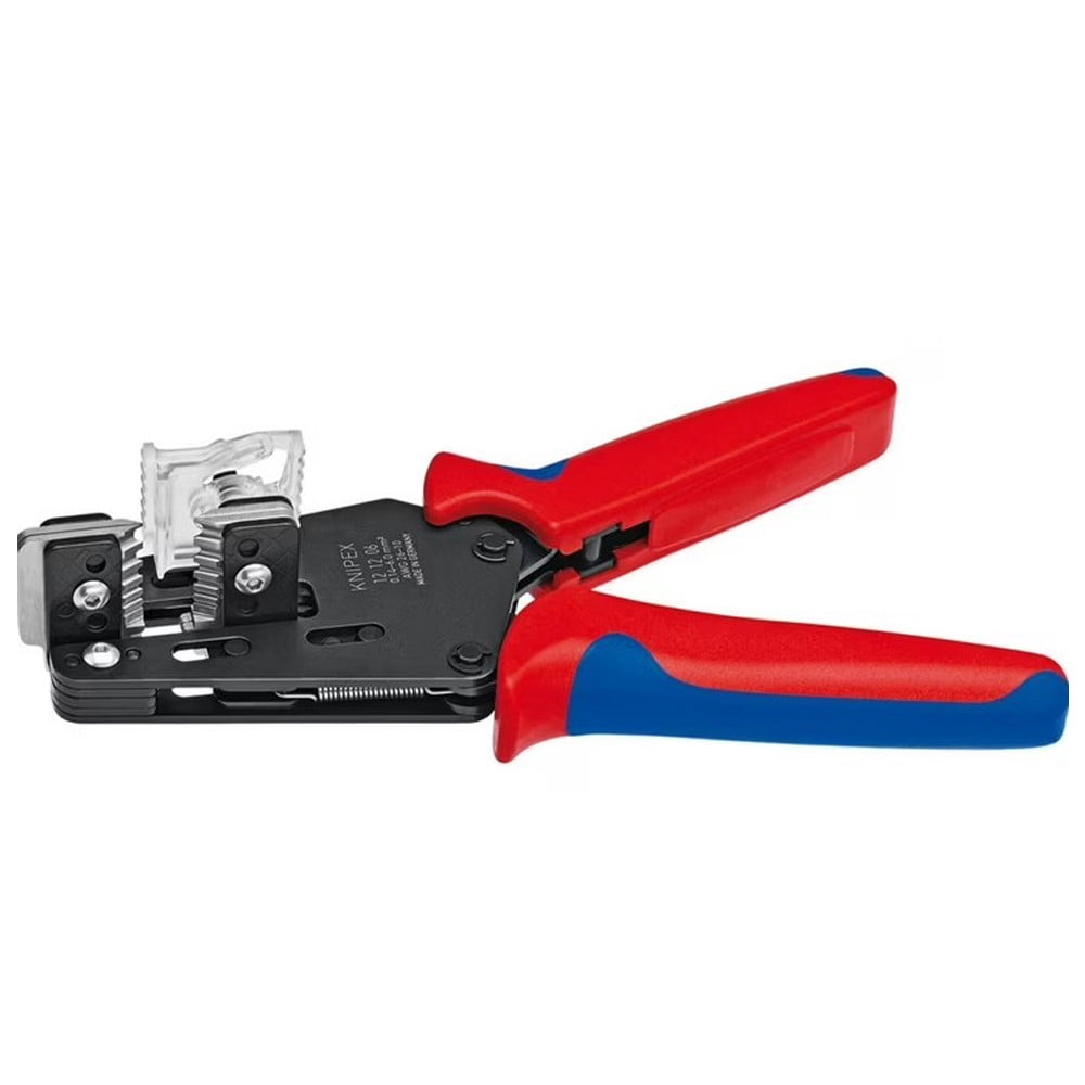 Knipex Tools Precision Automatic Wire Stripper (Red, 10-26 AWG) bbfg9