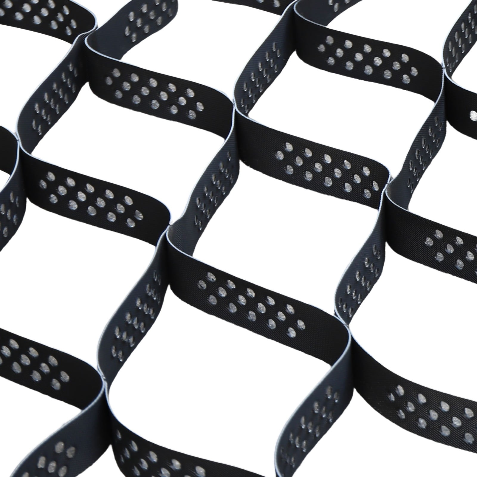 Generic Geo Grid Mesh for Gravel Driveway and Walkway Stabilization (Black, 160 sq ft) eut8n