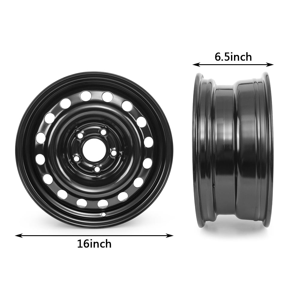 YeulionCraft Replacement Wheel Rim for Nissan Sentra 2013-2019 (Black, 16x6.5 in) spnav