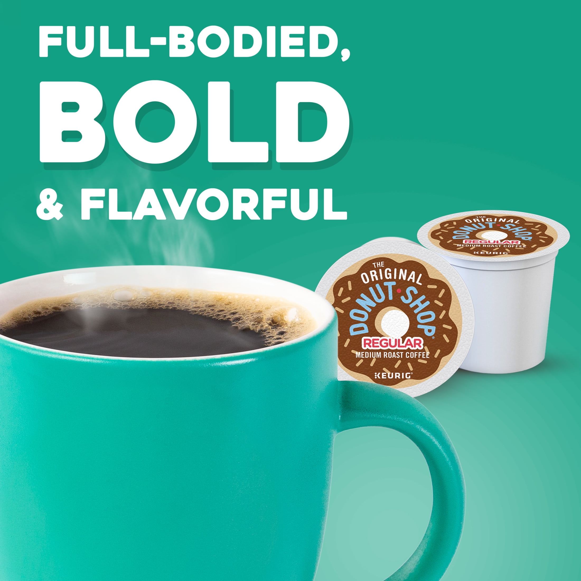 The Original Donut Shop Medium Roast Coffee K-Cup Pods (Regular, 96 Count) kbssc