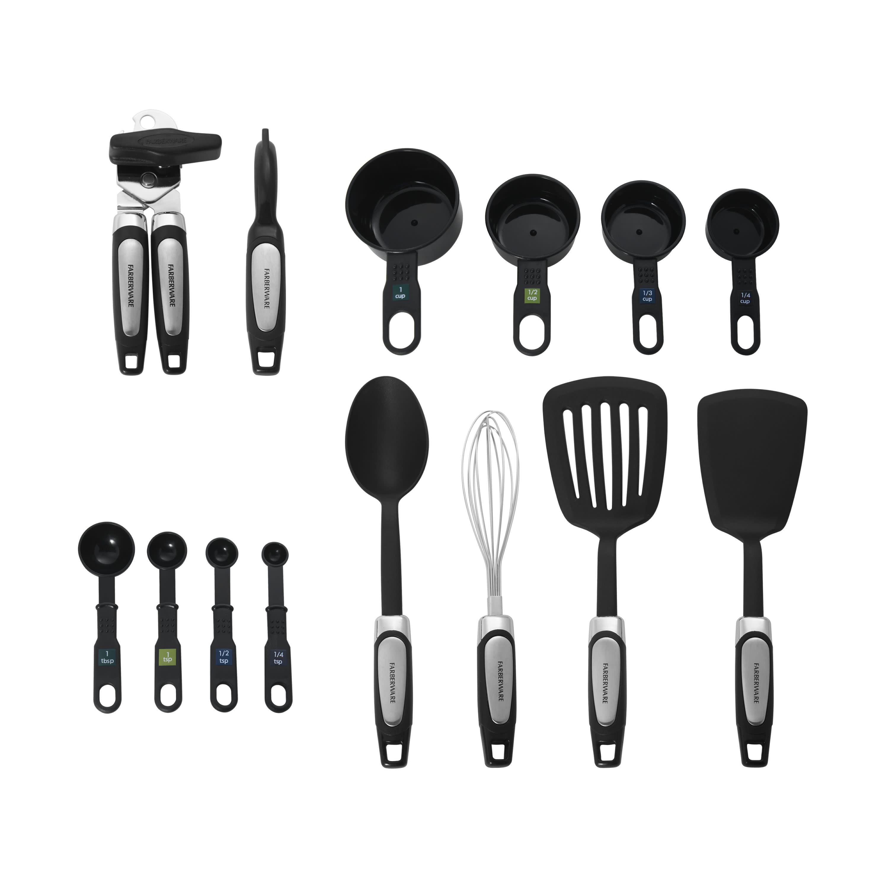 Farberware Professional Kitchen Tool and Gadget Set (Black, 14-Piece) d1hgj