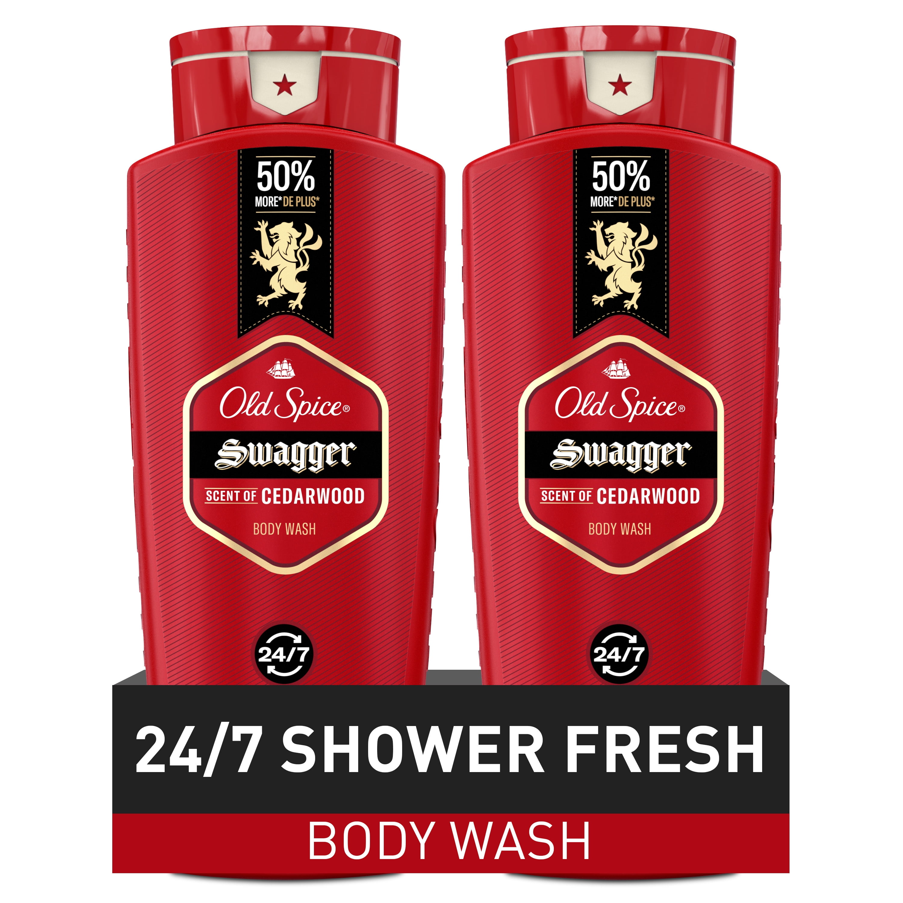 Old Spice Red Collection Swagger Scent Men's Body Wash (Red, 48 fl oz) b2cs8