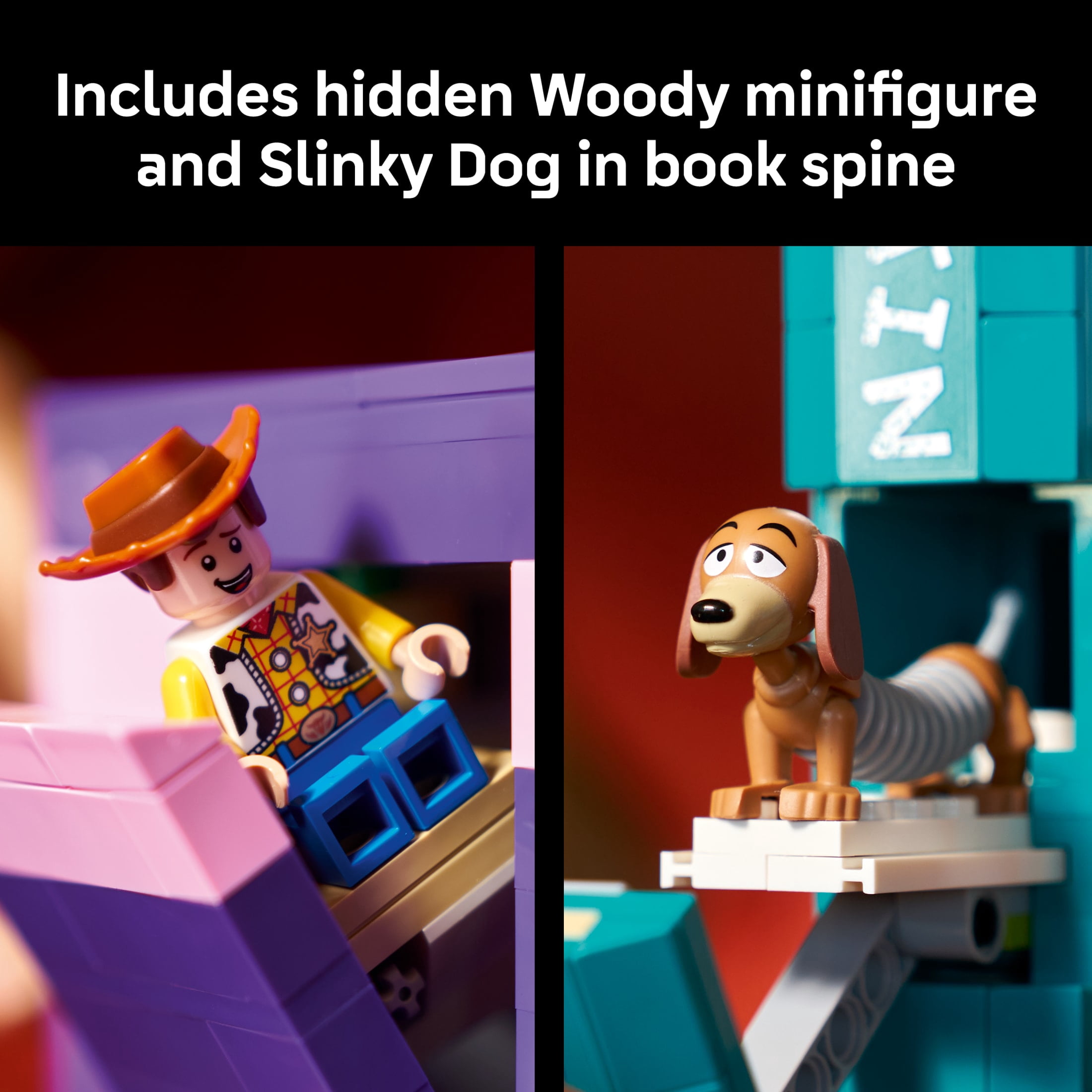 LEGO Disney and Pixar Toy Story Slinky Dog Bookends Building Set (1,311 Pieces) nbbq5