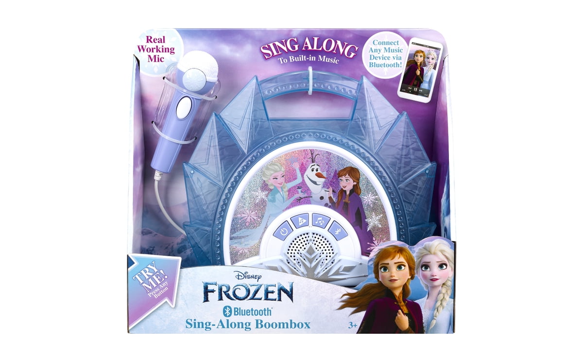Disney Frozen Bluetooth Sing Along Boombox (Blue, 1 Unit) xxux8