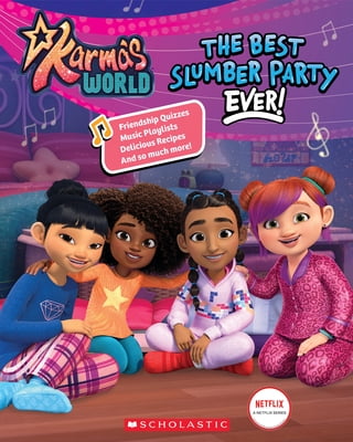 Scholastic Karma's World The Best Slumber Party Ever Activity Book (Pre-Owned, Paperback) 7jvo0