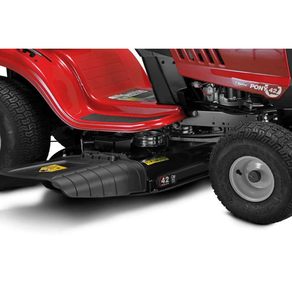 Troy-Bilt Pony 42 Riding Lawn Mower (500cc Engine, 42 in Deck) g6kp4