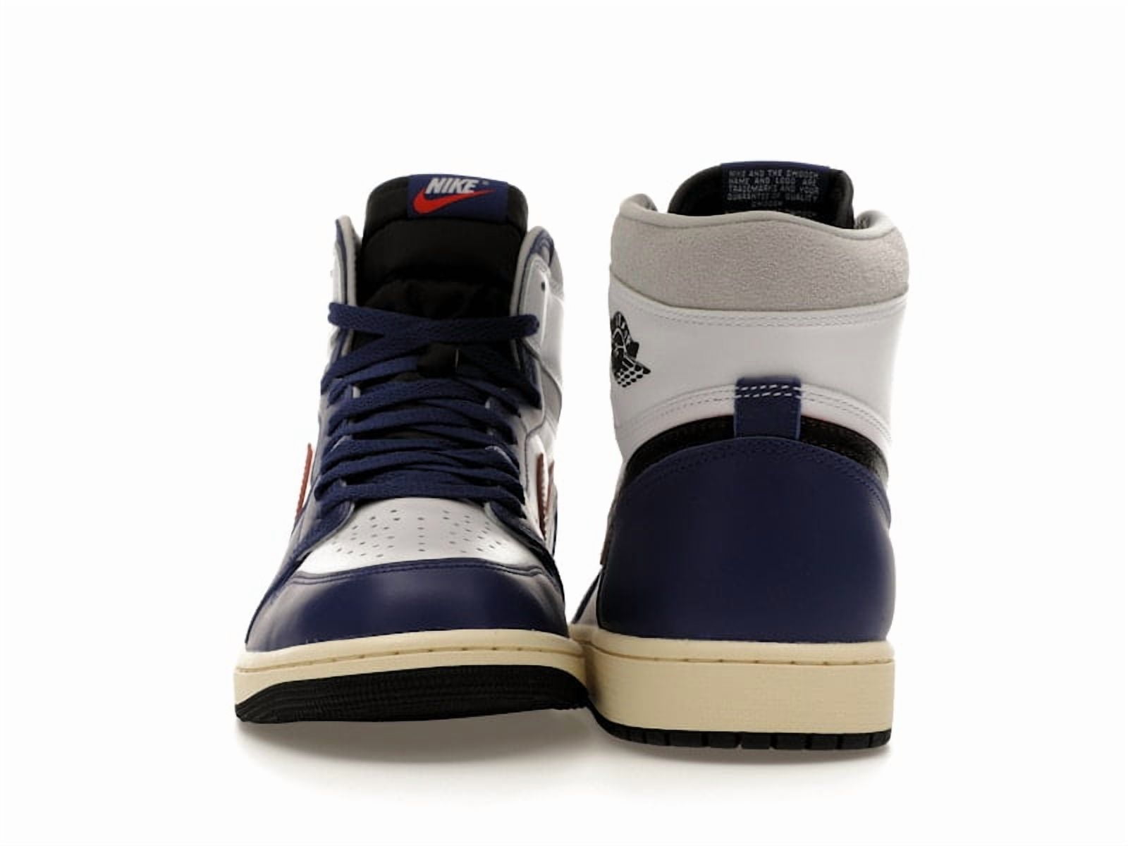 Jordan 1 Retro High OG Rare Air Basketball Shoes (Blue, 10.5) f0rxh
