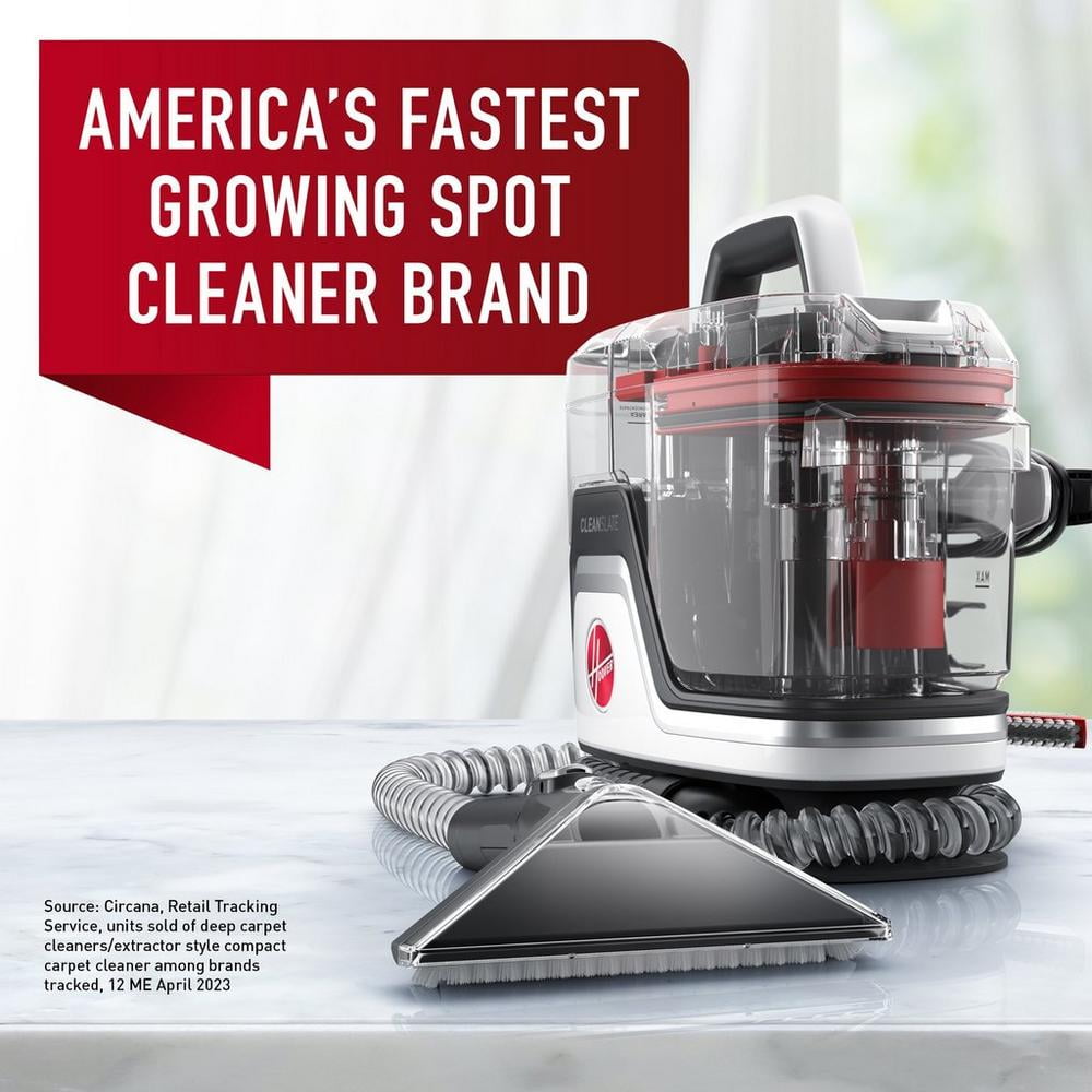 Hoover CleanSlate Portable Carpet and Upholstery Spot Cleaner (Pet Stain Removal, Lightweight, FH14010) s2f0u
