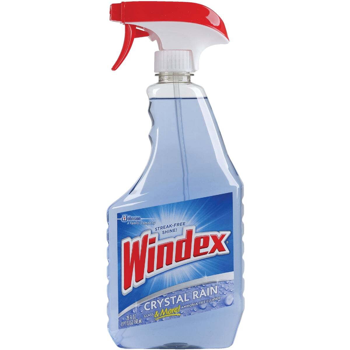 Windex Ammonia-Free Glass Cleaner, Streak-Free Shine, Crystal Rain Scent (23 fl oz) ee107