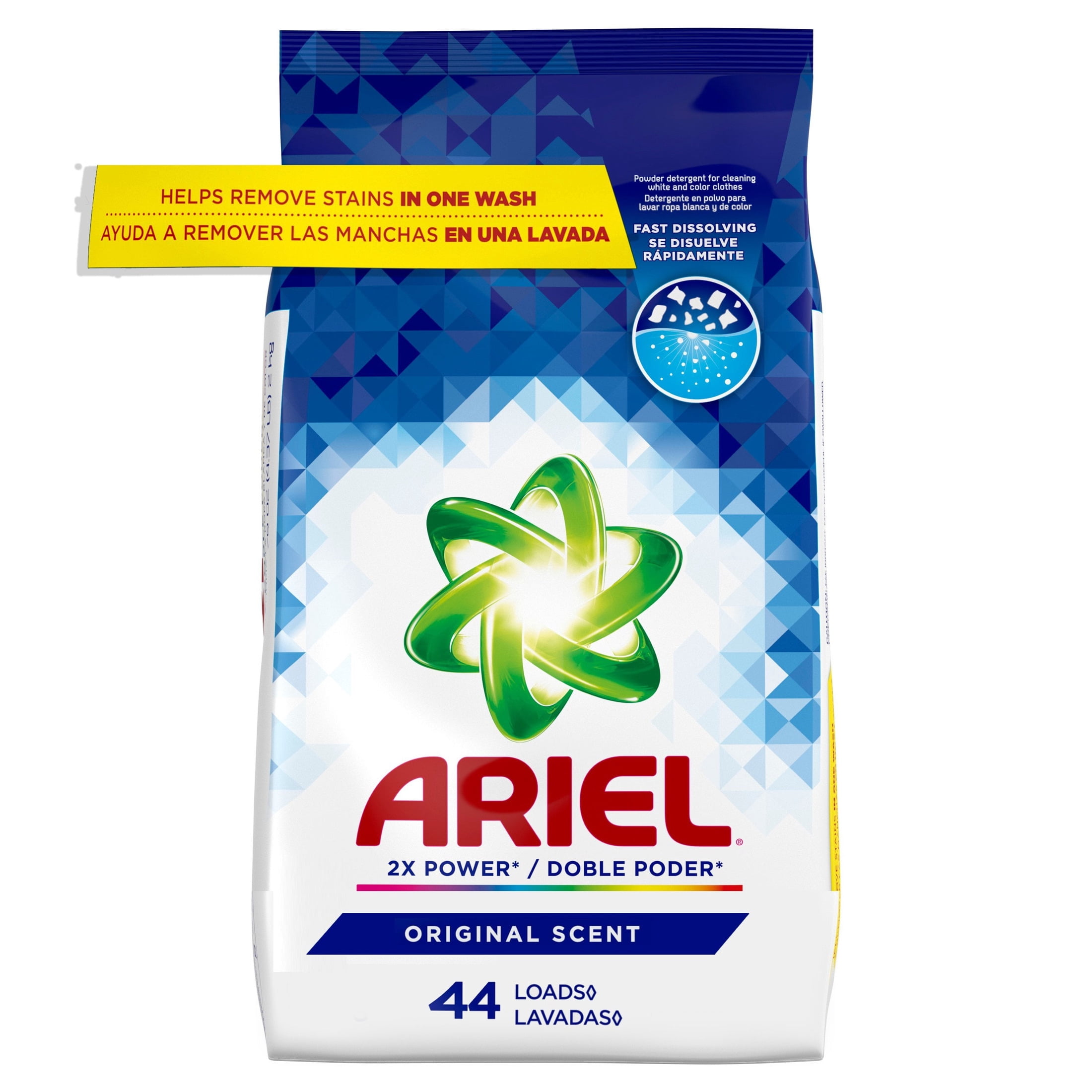 Ariel Laundry Detergent Powder, Original Scent, Deep Cleaning Formula (70 oz) 5gae4