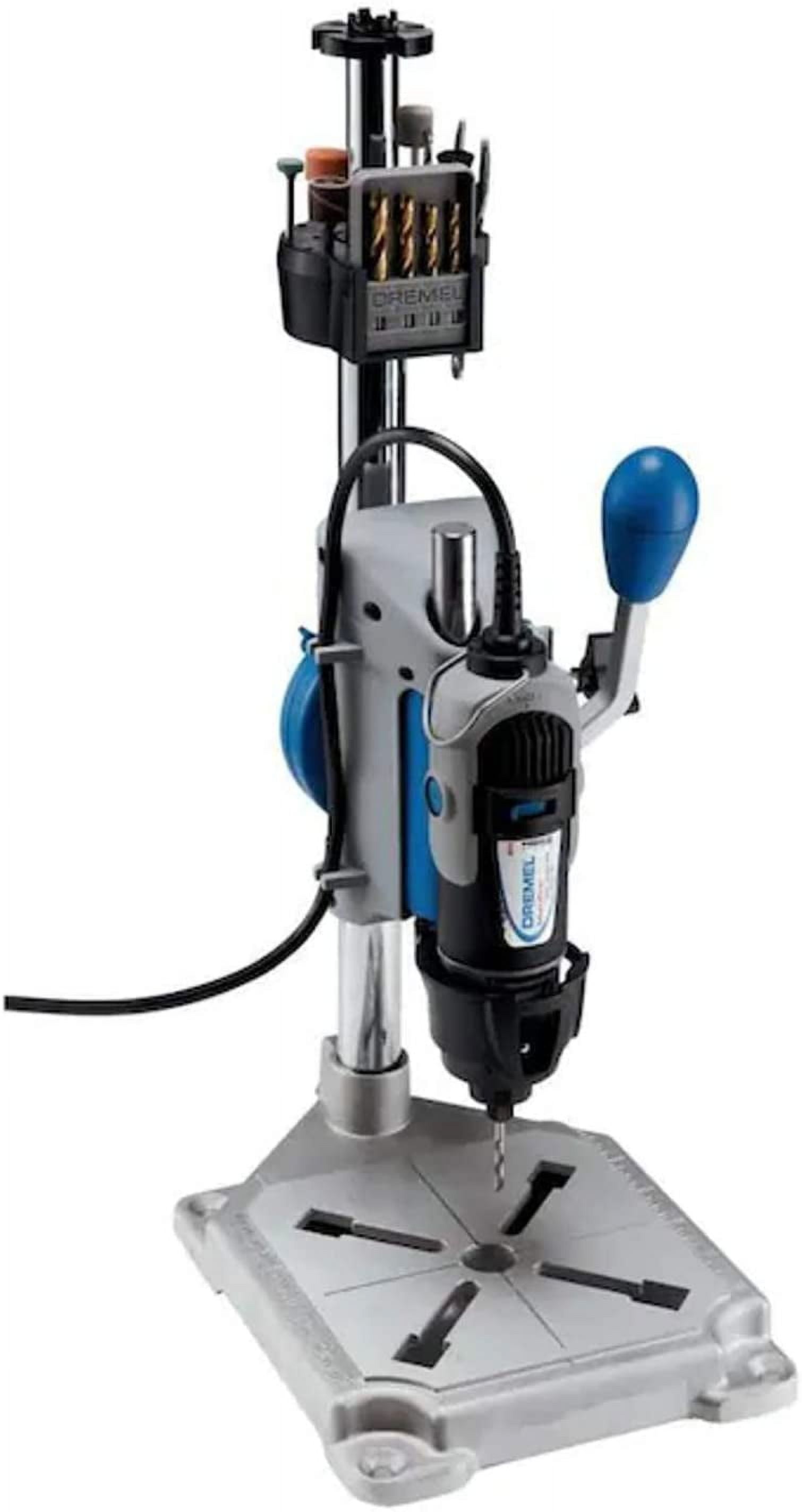 Dremel Rotary Tool Workstation Drill Press (Adjustable Height, 16 in to 29 in) lhabc