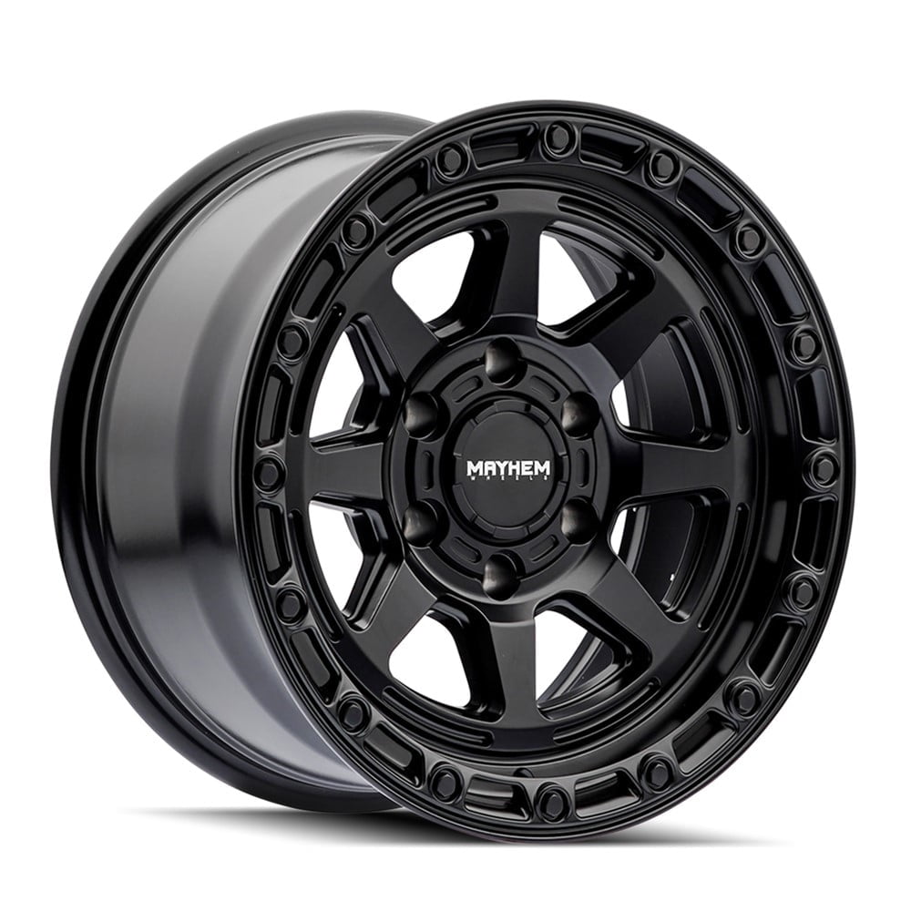 Mayhem Ridgeline 8306 Wheel Satin Black (17 x 8.5 in) 4qftj