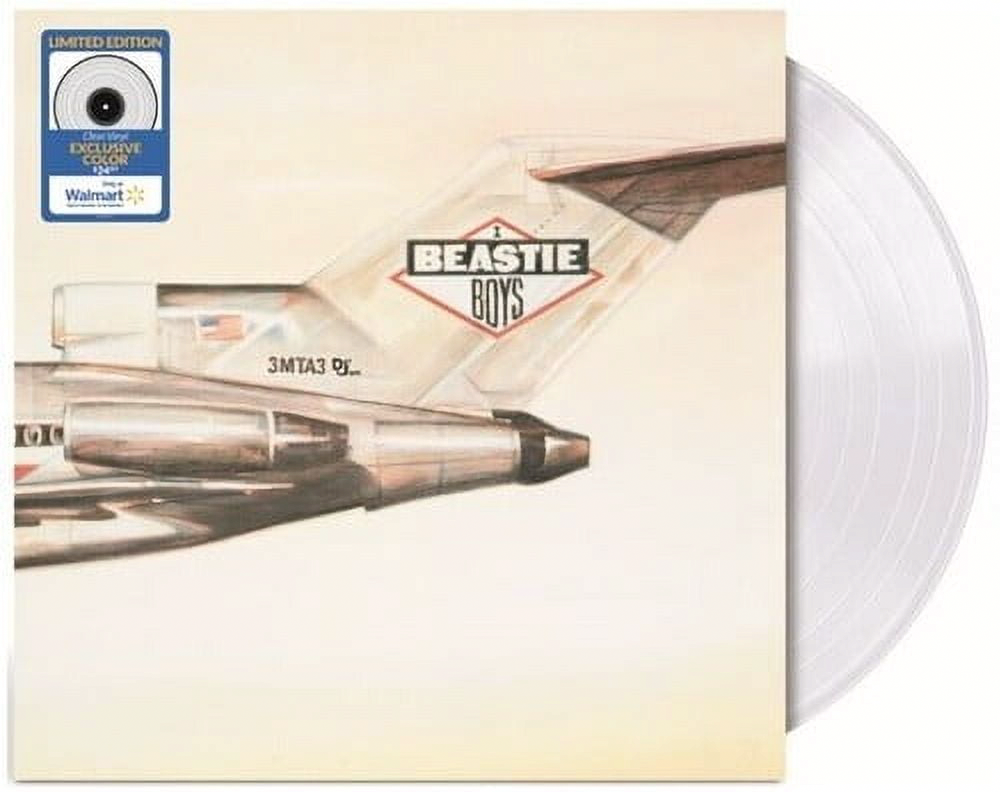 Beastie Boys Licensed to Ill (Walmart Exclusive) Vinyl LP (Clear, 12 in) x9wl7