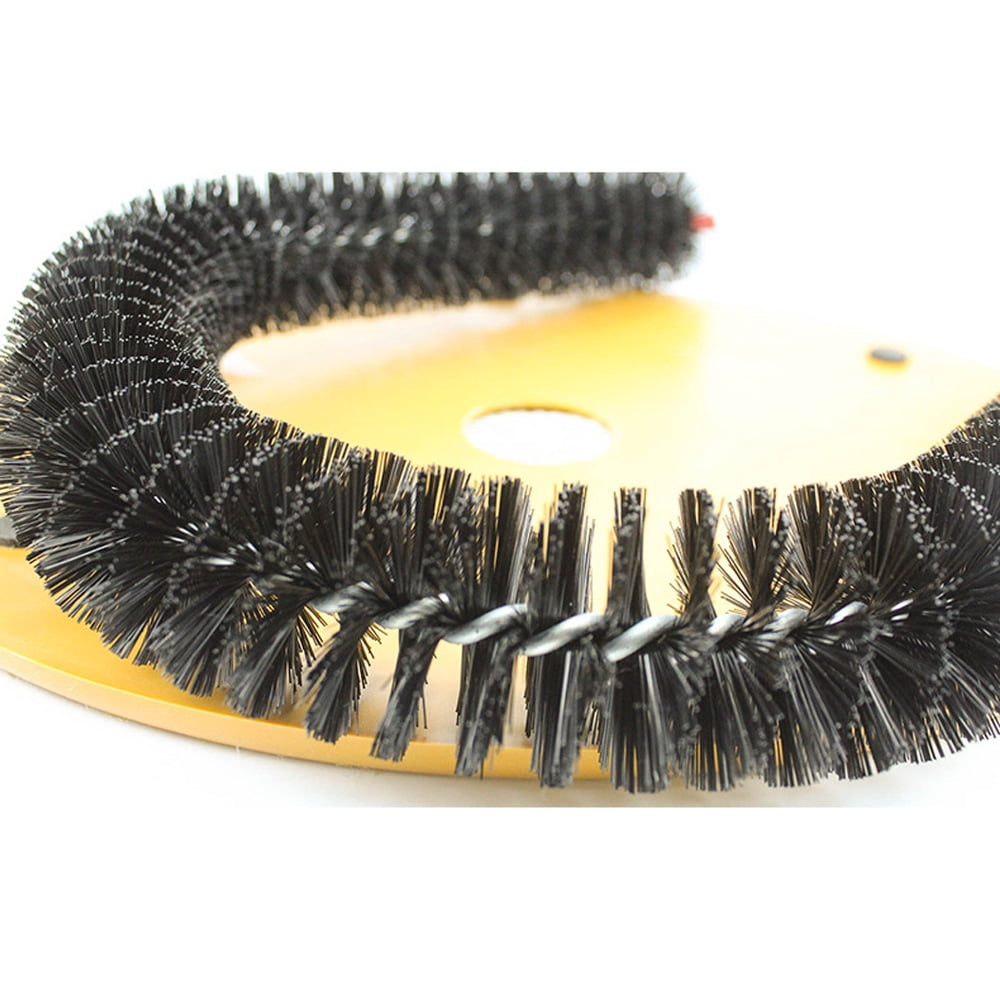 BEYCED Cat Self Groomer Arch with Scratching Pad and Hanging Toy (Black, 14 in x 12 in) xuruh